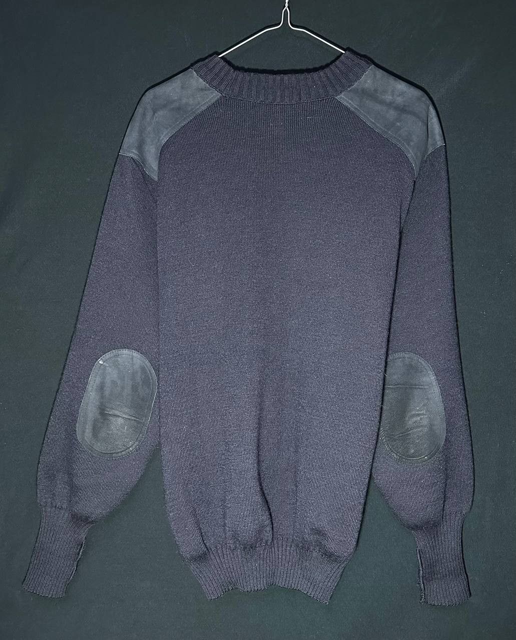 Burberry × Vintage BURBERRYS VINTAGE Wool Suede Sweater Pullover ENGLAND90s 80s Size US XL / EU 56 / 4 - 10 Thumbnail