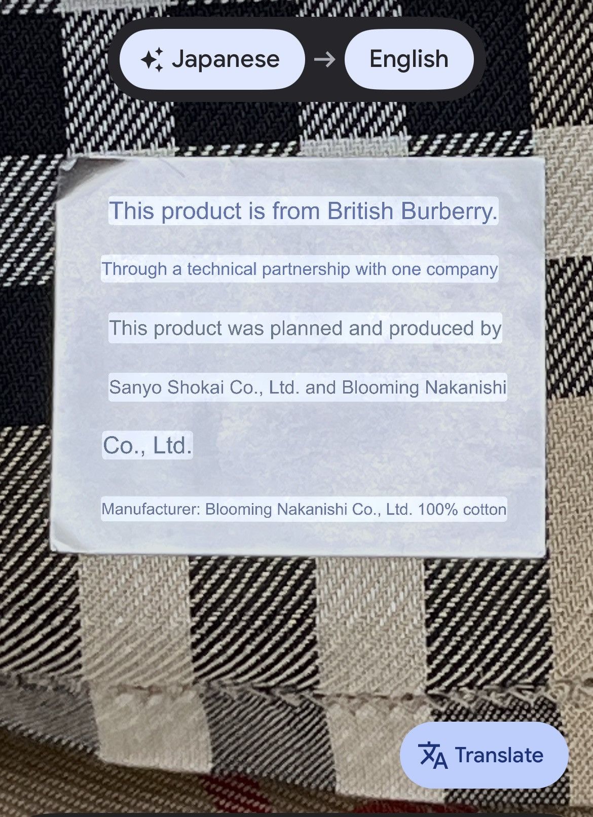 Burberry Vintage Burberrys Nova Check Handkerchief NOS Japan Size ONE SIZE - 11 Thumbnail