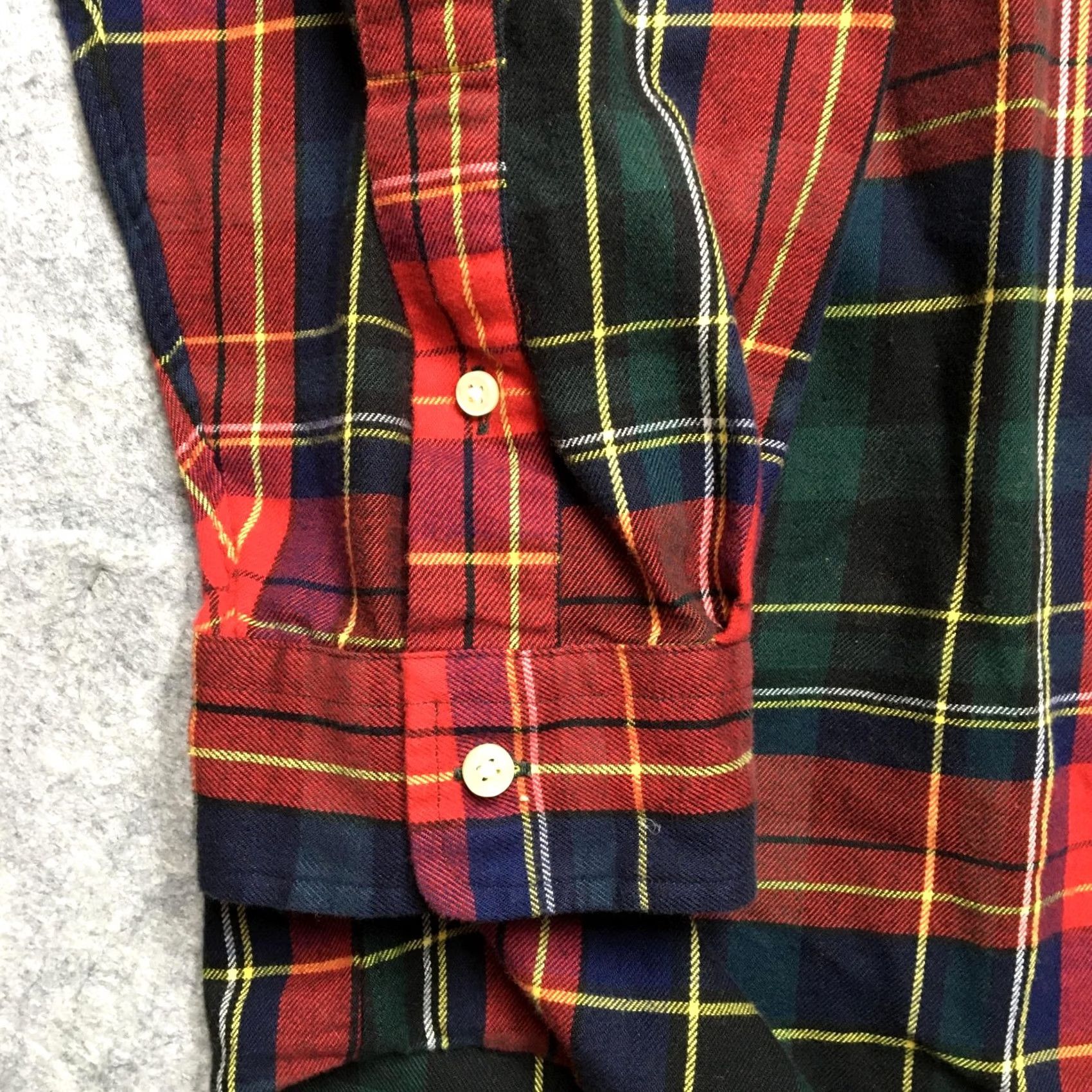Ralph Lauren Ralph Lauren Performance Shirt Mens 3XLT Red Plaid Button-Down Flannel Classic Shirt Size US XXL / EU 58 / 5 - 2 Thumbnail