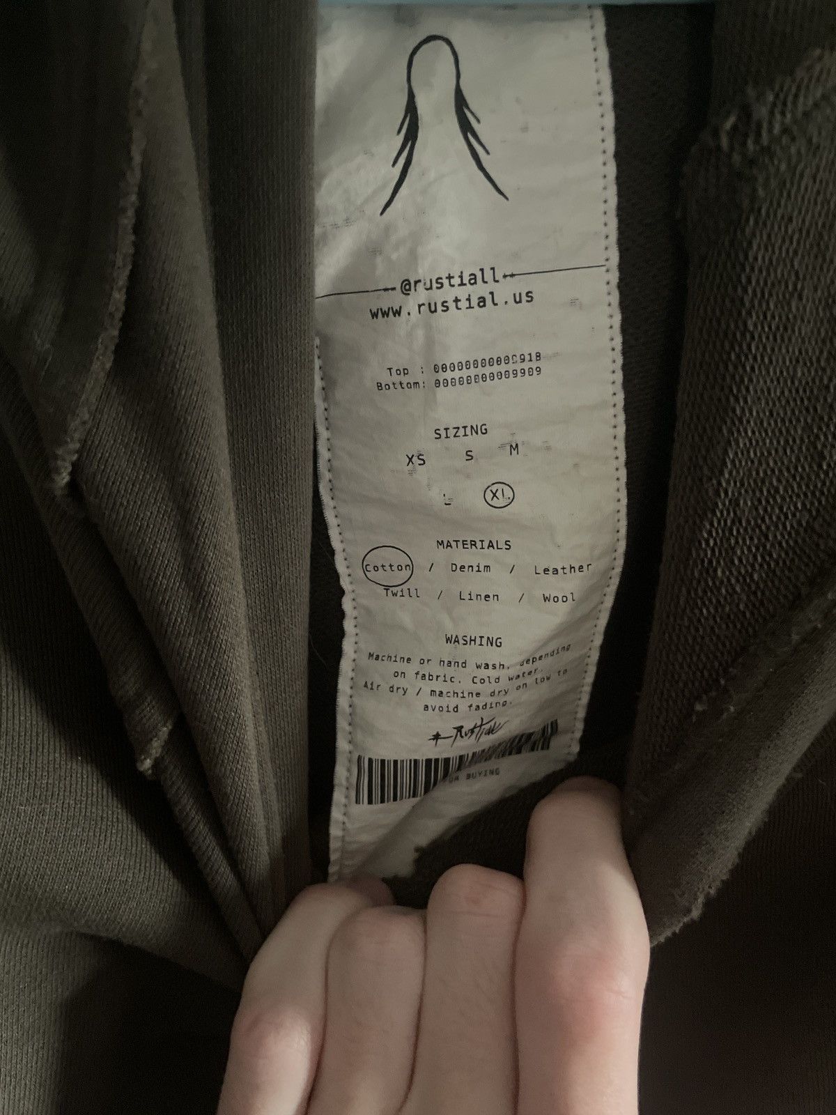 Other Rustial green wide sleeved hoodie Size US XL / EU 56 / 4 - 2 Thumbnail