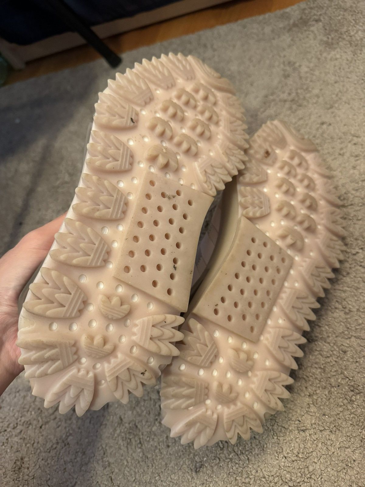 Adidas NMD s1 Wonder Taupe Bliss Orange size 9.5 Size US 9.5 / EU 42-43 - 6 Thumbnail