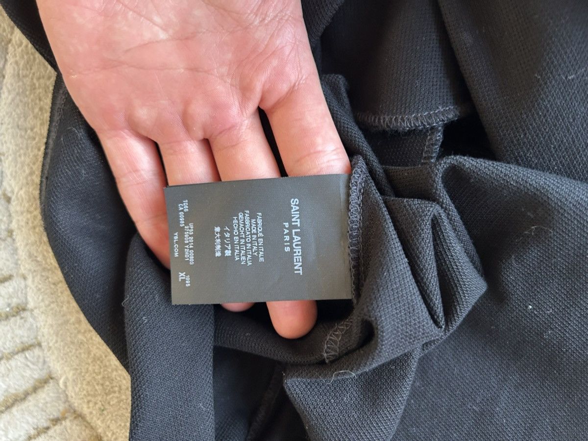 Saint Laurent Paris Saint Laurent polo Size US XL / EU 56 / 4 - 4 Thumbnail