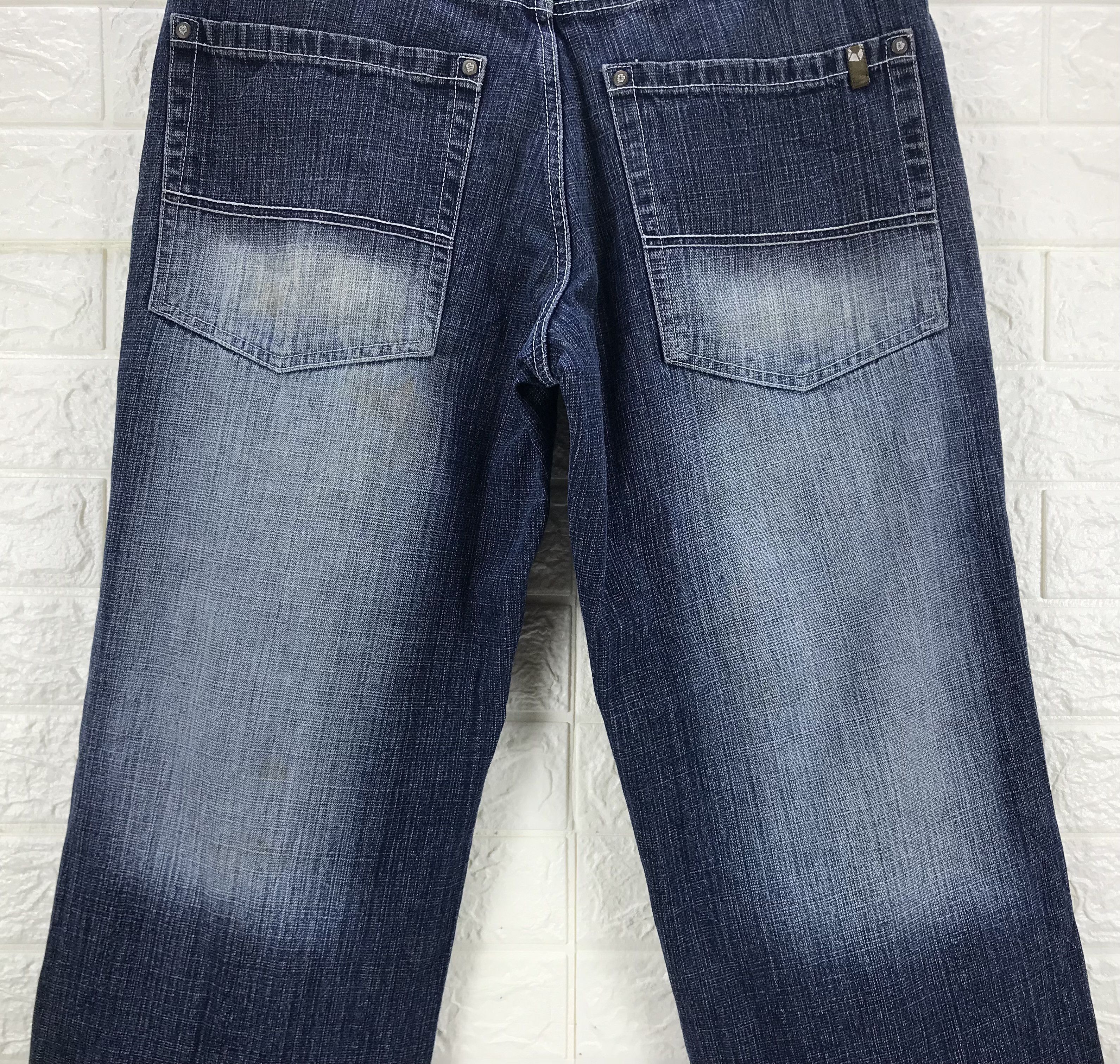 Southpole Vintage Southpole Baggy Jeans Faded Blue Wide Denim Size US 34 / EU 50 - 8 Thumbnail