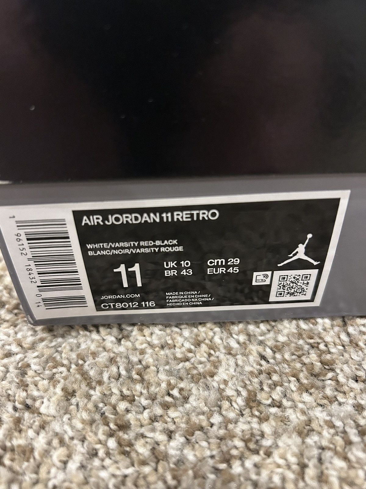 Jordan Brand Air Jordan 11 retro cherry red Size US 11 / EU 44 - 5 Thumbnail