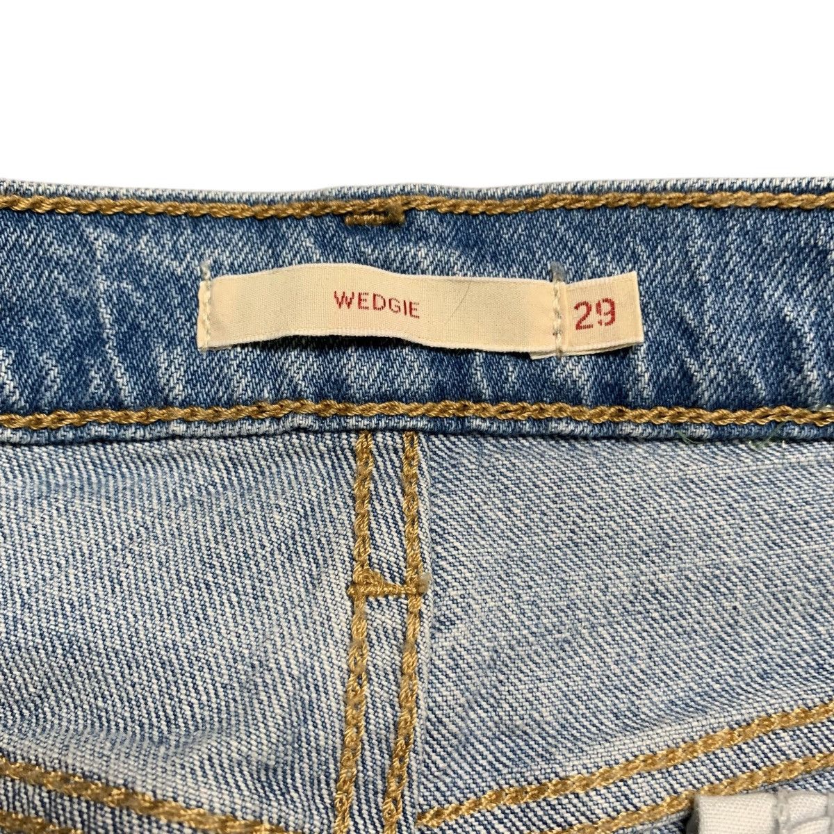 Levi's New With Tags Levi’s Wedgie 29 Denim Jean Pants High Rise Size 29" - 5 Thumbnail
