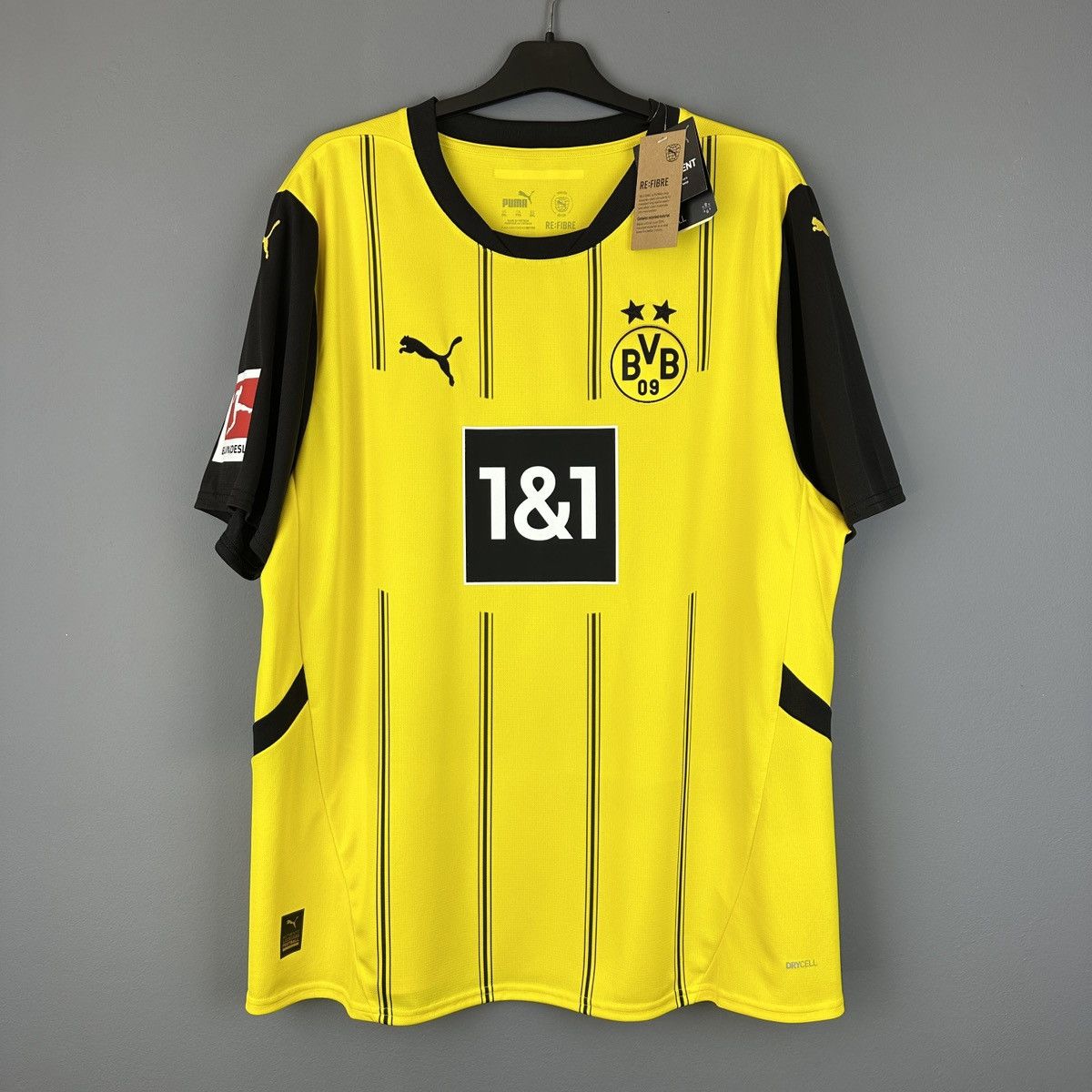 Puma Borussia Dortmund Nico Schlotterbeck Home Jersey 2024/2025 Size US XXL / EU 58 / 5 - 2 Thumbnail