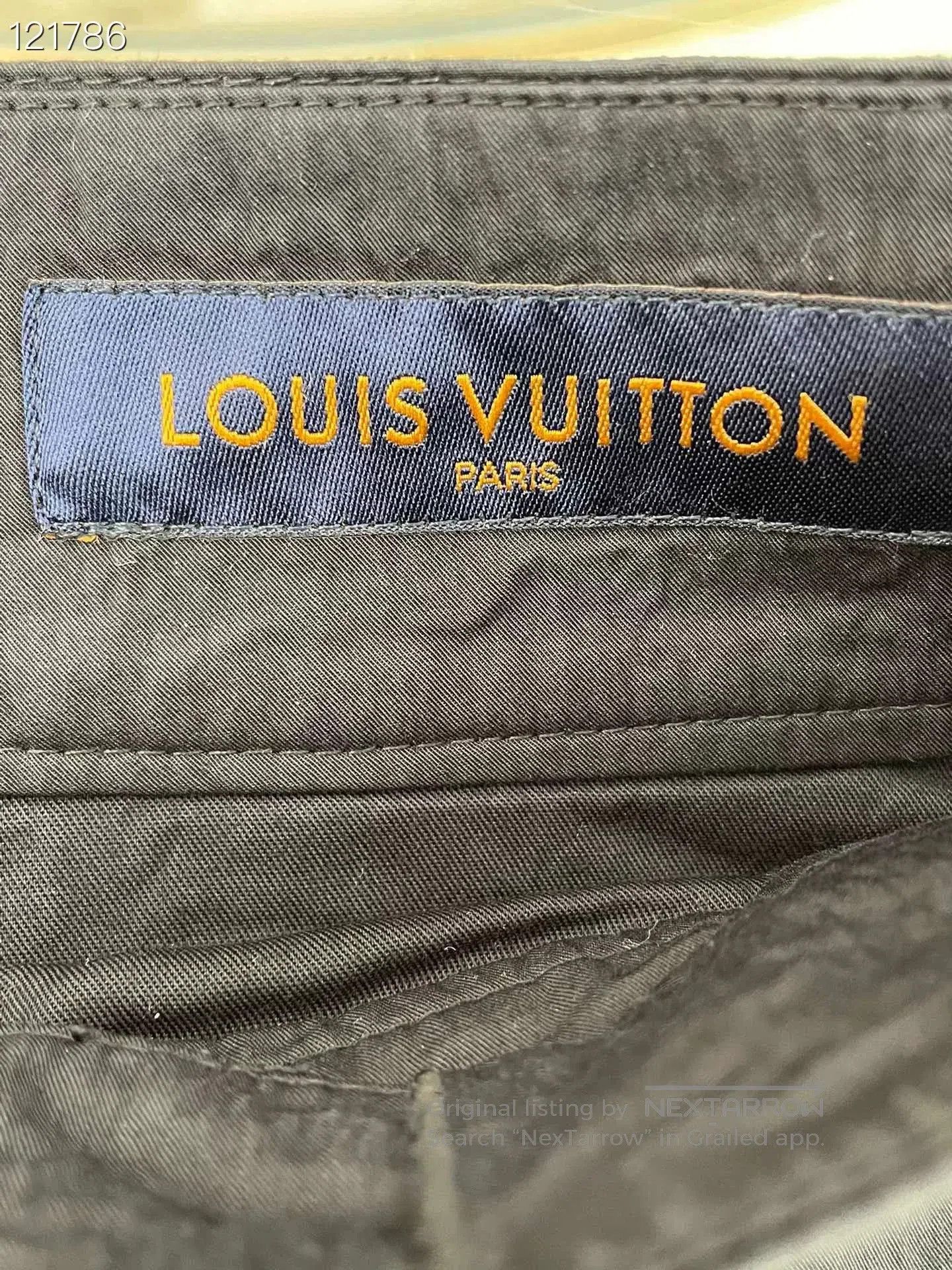 Louis Vuitton Louis Vuitton Casual Straight. Size 37" - 3 Thumbnail