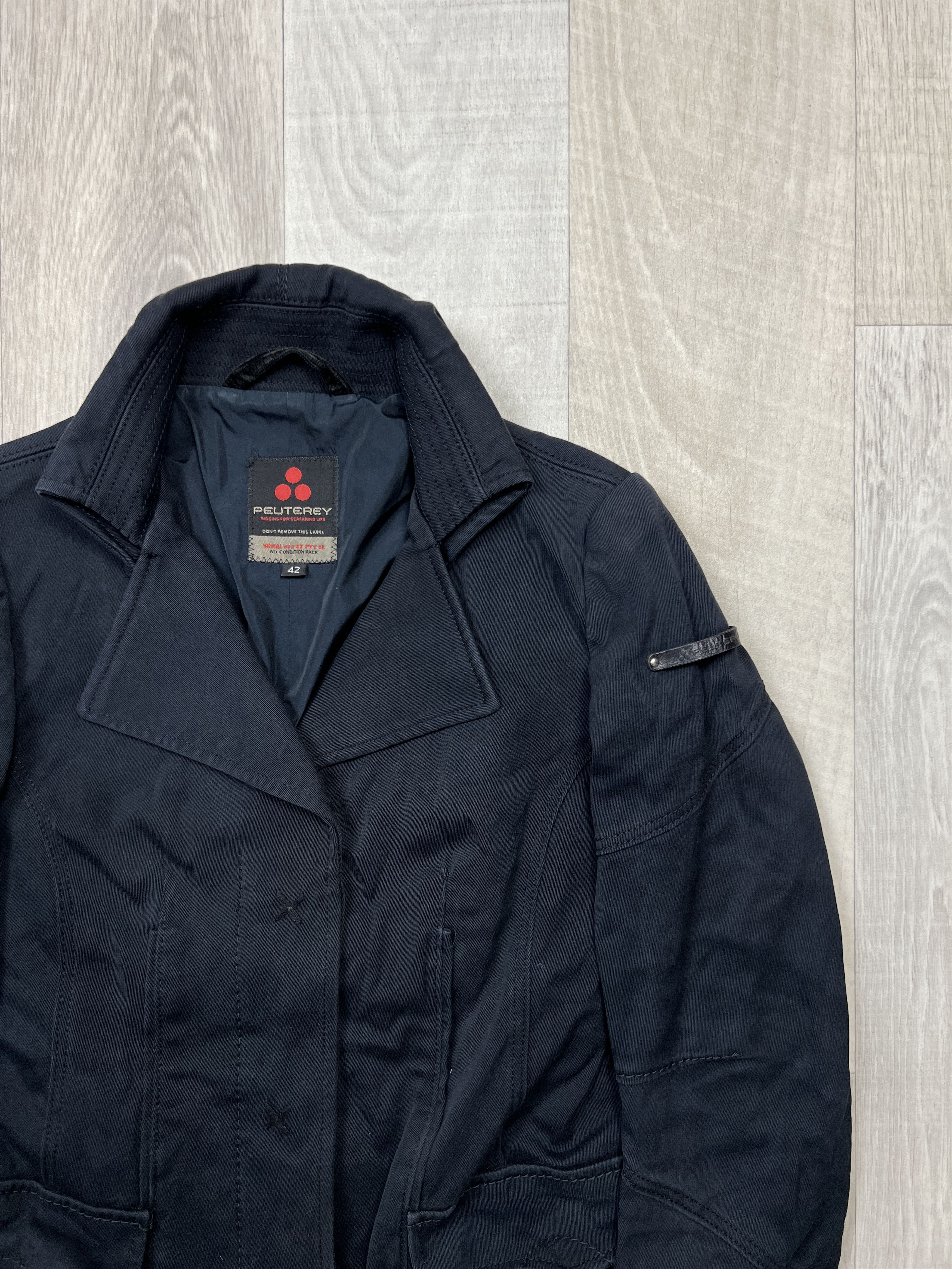 Peuterey Women’s Peuterey Single Breasted Coat size IT 42 (Y0275) Size M / US 6-8 / IT 42-44 - 3 Thumbnail