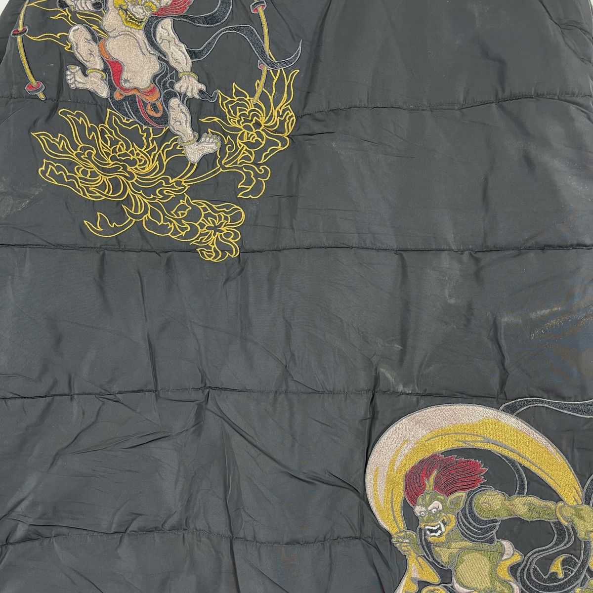 Edition Japan × Vintage Karakuri Fujin Raijin Puffer Jacket Size US XXL / EU 58 / 5 - 6 Thumbnail