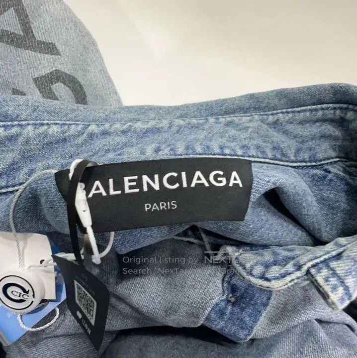 Balenciaga Balenciaga Denim Long Sleeve Button. Size US M / EU 48-50 / 2 - 3 Thumbnail