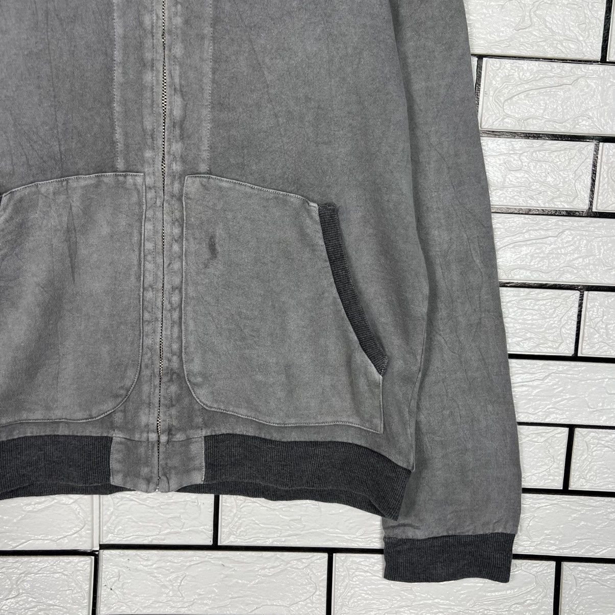 Blue Blue Japan Vintage BLUE BLUE JAPAN ARIGATO Zipper Hoodies #4281-C194 Size US M / EU 48-50 / 2 - 6 Thumbnail