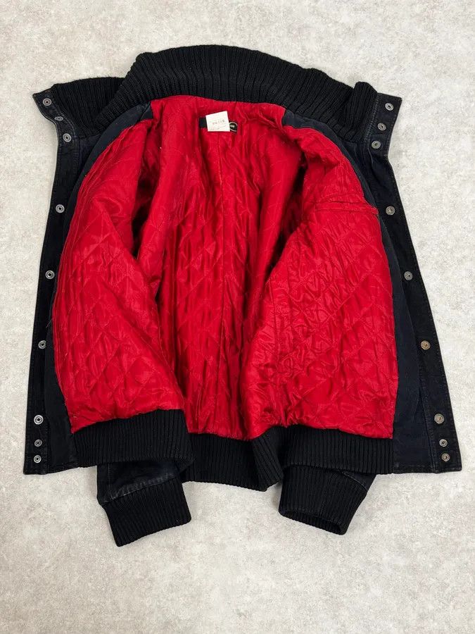 Just Cavalli AW2004 Cavalli Dark Navy Astro Bomber Jacket Size US L / EU 52-54 / 3 - 8 Thumbnail
