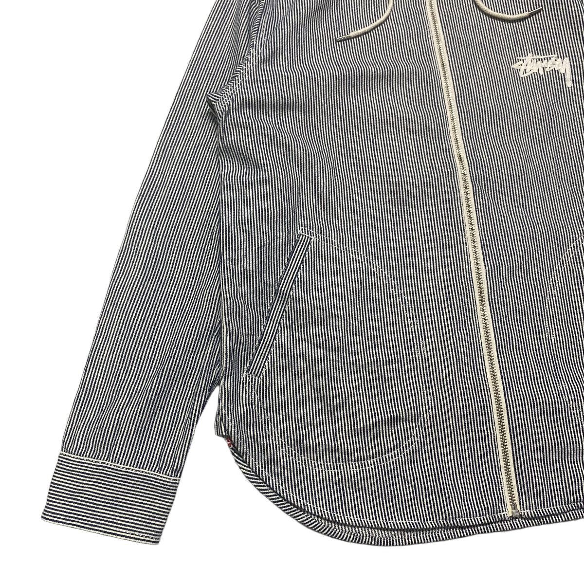 Stussy Stussy Hickory Work Shirt Hooded Embroidery Size US M / EU 48-50 / 2 - 4 Thumbnail