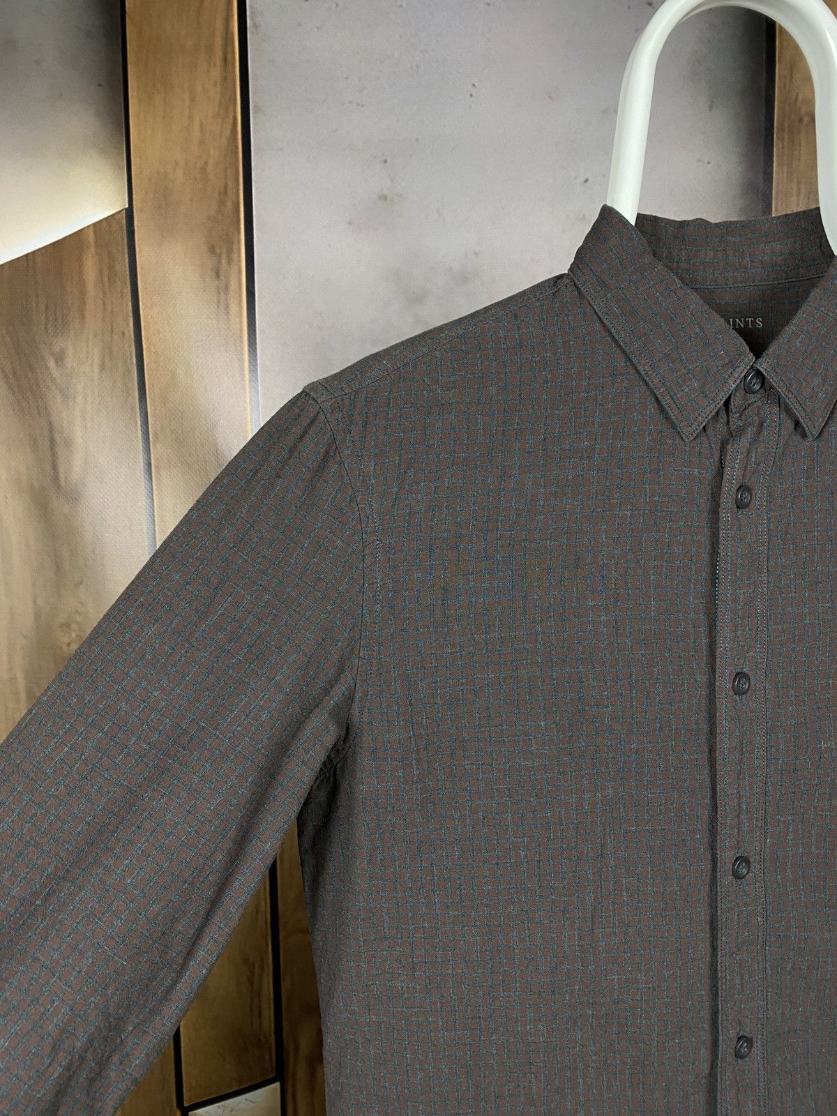Allsaints 💋Shirt Button Up Allsaints Checkered Flannel Tee💋 Size US XS / EU 42 / 0 - 4 Thumbnail