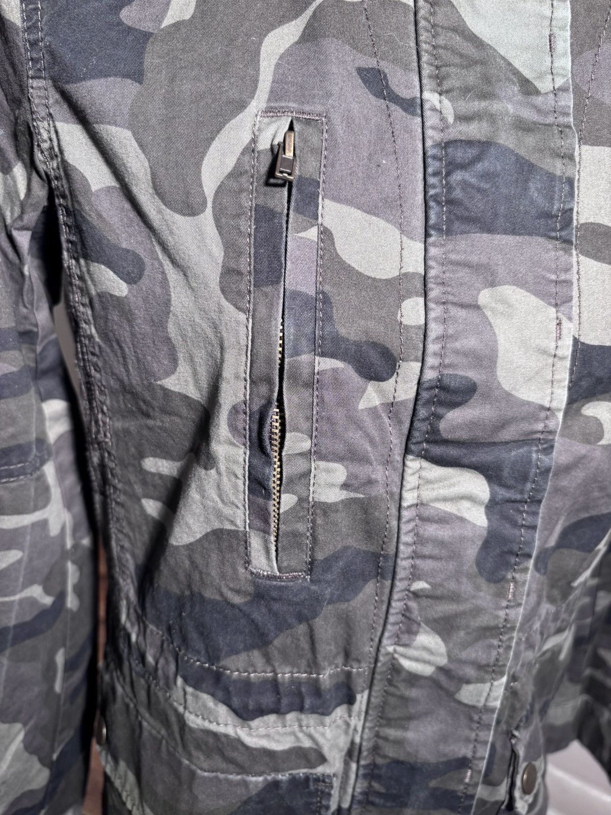 Other Love Tree Anorak Camo Jacket Size M / US 6-8 / IT 42-44 - 3 Thumbnail