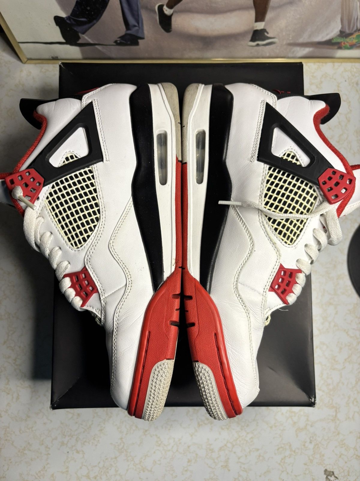 Jordan Brand Jordan Retro 4 “Fire Red” 2020 Size US 9.5 / EU 42-43 - 3 Thumbnail