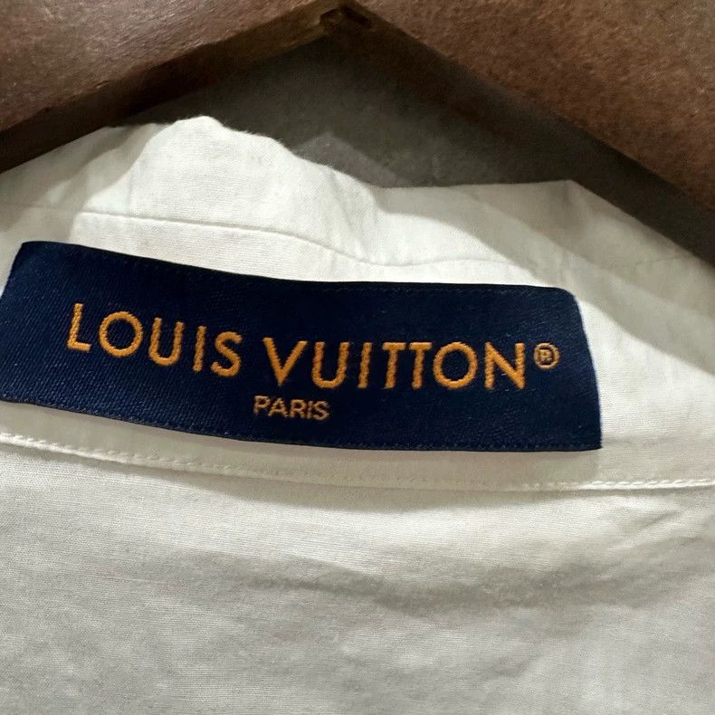 Louis Vuitton Louis Vuitton Seagrass shirt with full print shirt 2505-Nex Size US L / EU 52-54 / 3 - 4 Thumbnail