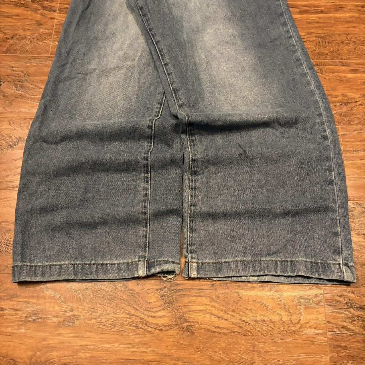 Vintage Crazy Vintage Y2K/2000s Super Baggy Skater Style Medium Wash Denim Jeans! Size 25" / US 0 / IT 36 - 3 Thumbnail