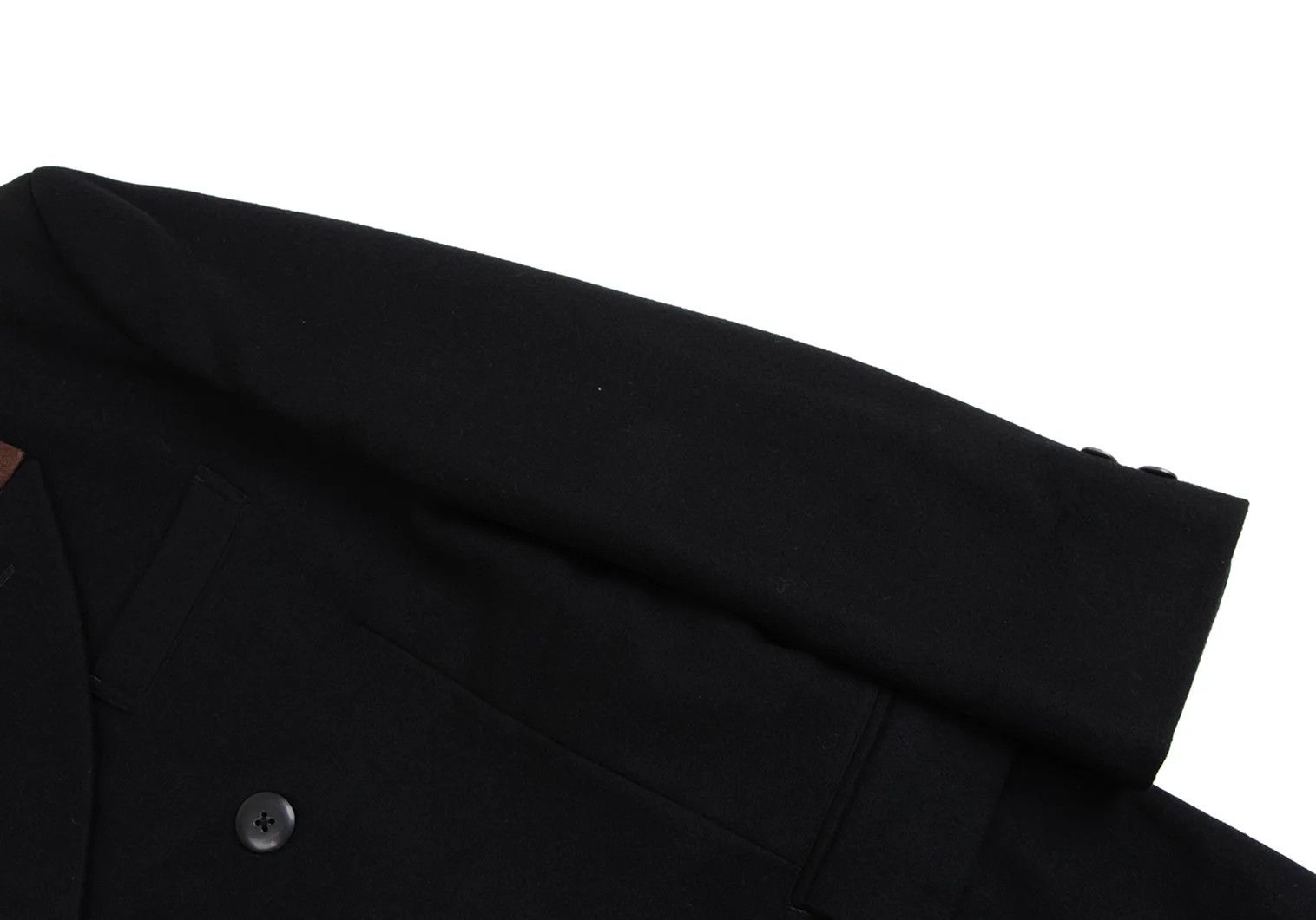 Yohji Yamamoto Yohji Yamamoto Felt Wool Double Jacket Size US M / EU 48-50 / 2 - 8 Thumbnail