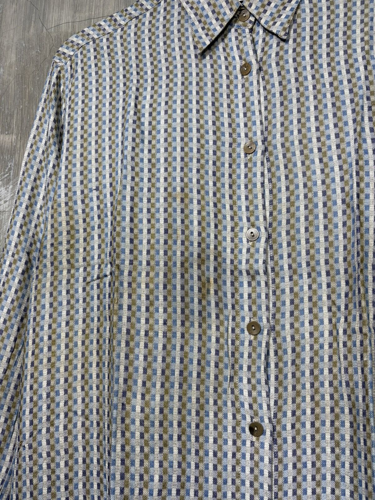 Missoni Missoni Flannel Button Up Shirt Size S / US 4 / IT 40 - 4 Thumbnail