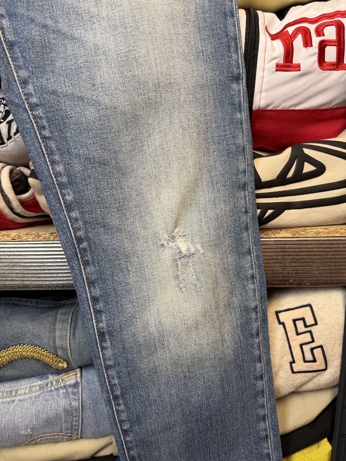 Dolce & Gabbana Vintage Dolce Gabbana Metal Logo Denim Jeans Luxury Y2K Size 34" / US 12 / IT 48 - 7 Thumbnail