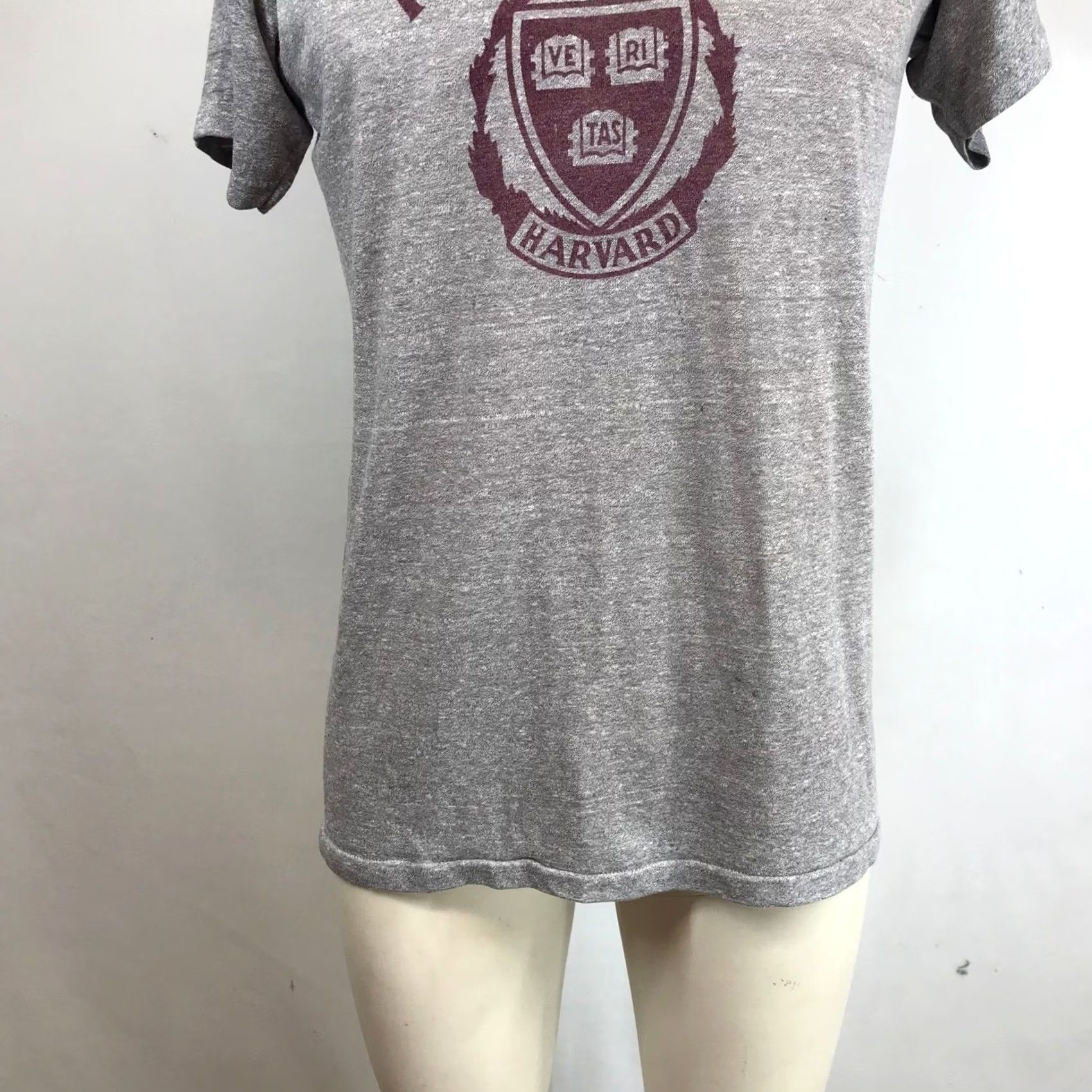 Champion VINTAGE Champion Harvard University T Shirt Gray Heather Crest Graphic Large Mens XS? Size US L / EU 52-54 / 3 - 3 Thumbnail