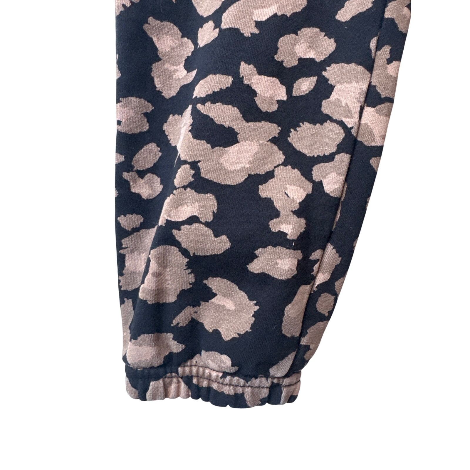 Other BRUNETTE THE LABEL Cheeta Leopard Print Jogger Sweatpants Size 28" / US 6 / IT 42 - 4 Thumbnail
