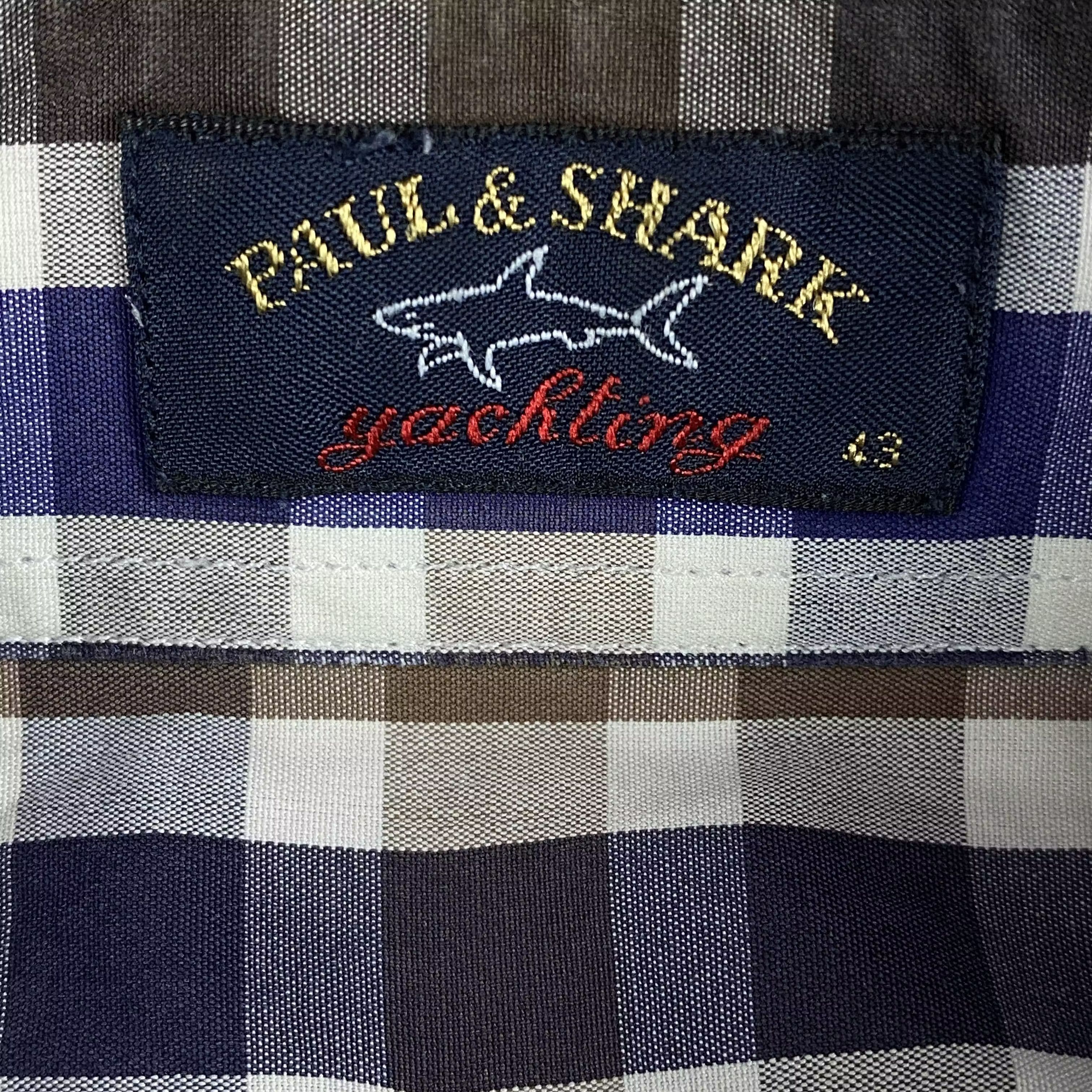 Paul & Shark × Vintage Men’s Shirt Long Sleeve Paul Shark Vintage Size 43 Size US XL / EU 56 / 4 - 5 Thumbnail