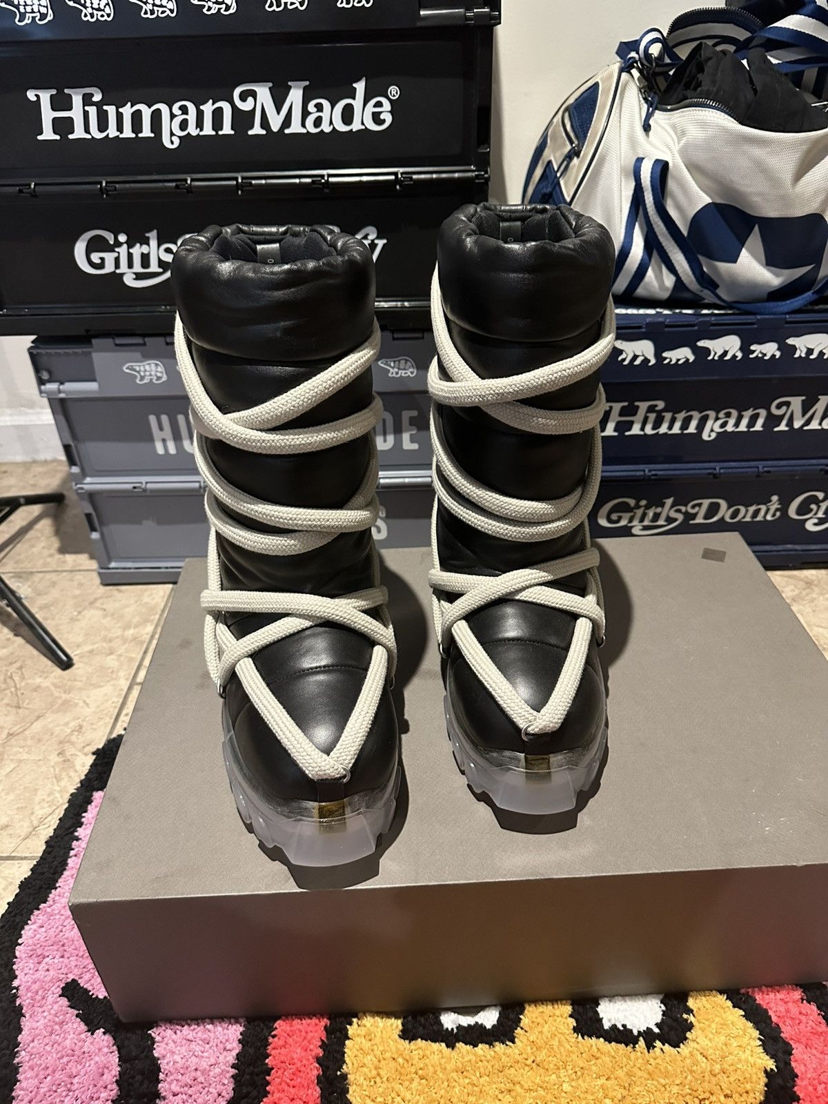 Rick Owens RICK OWENS LUNAR BOOTS Size US 9 / EU 42 - 3 Thumbnail