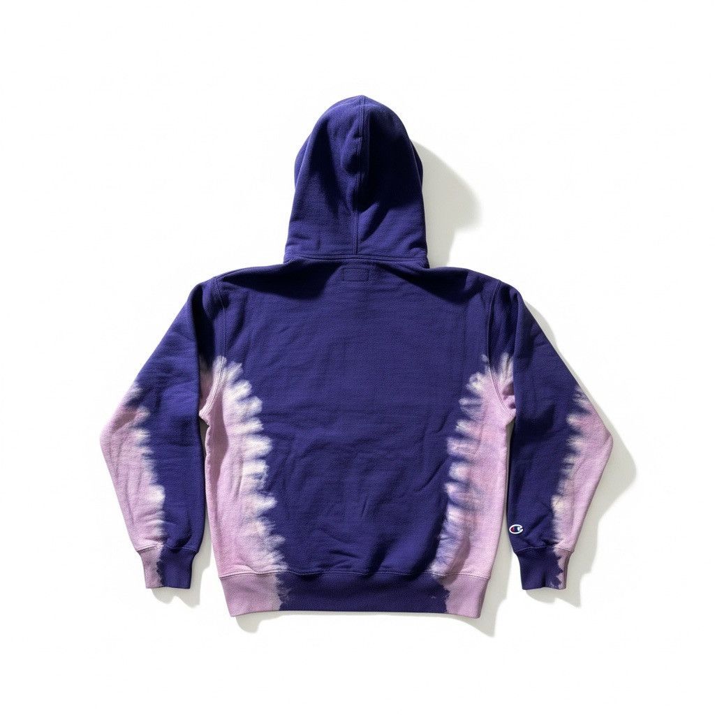 Supreme Supreme Hoodie Purple Medium Mens Tie Dye Size US M / EU 48-50 / 2 - 2 Thumbnail