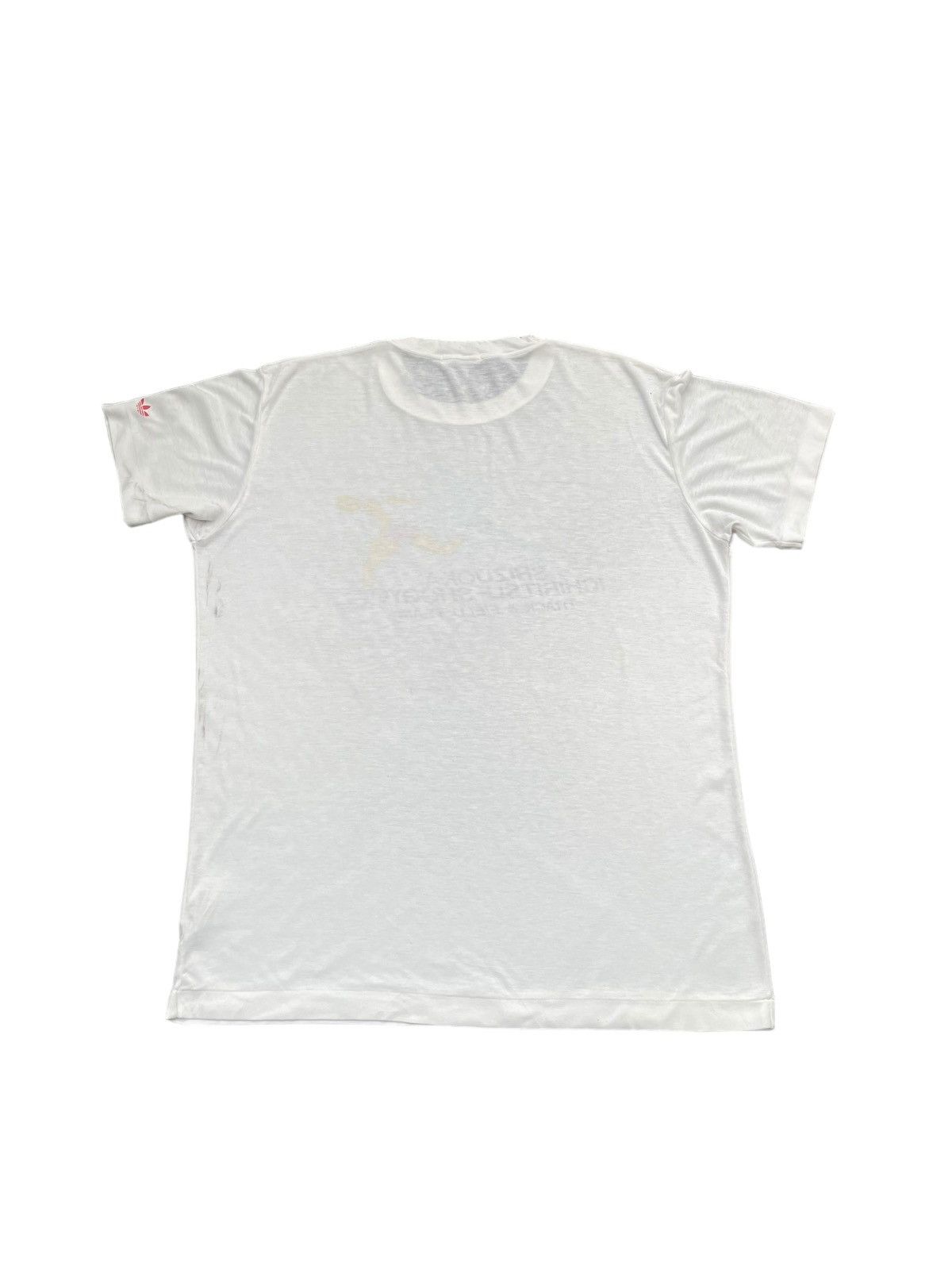 Adidas × Vintage Vintage Adidas Trefoil Tshirt Size US XL / EU 56 / 4 - 7 Thumbnail