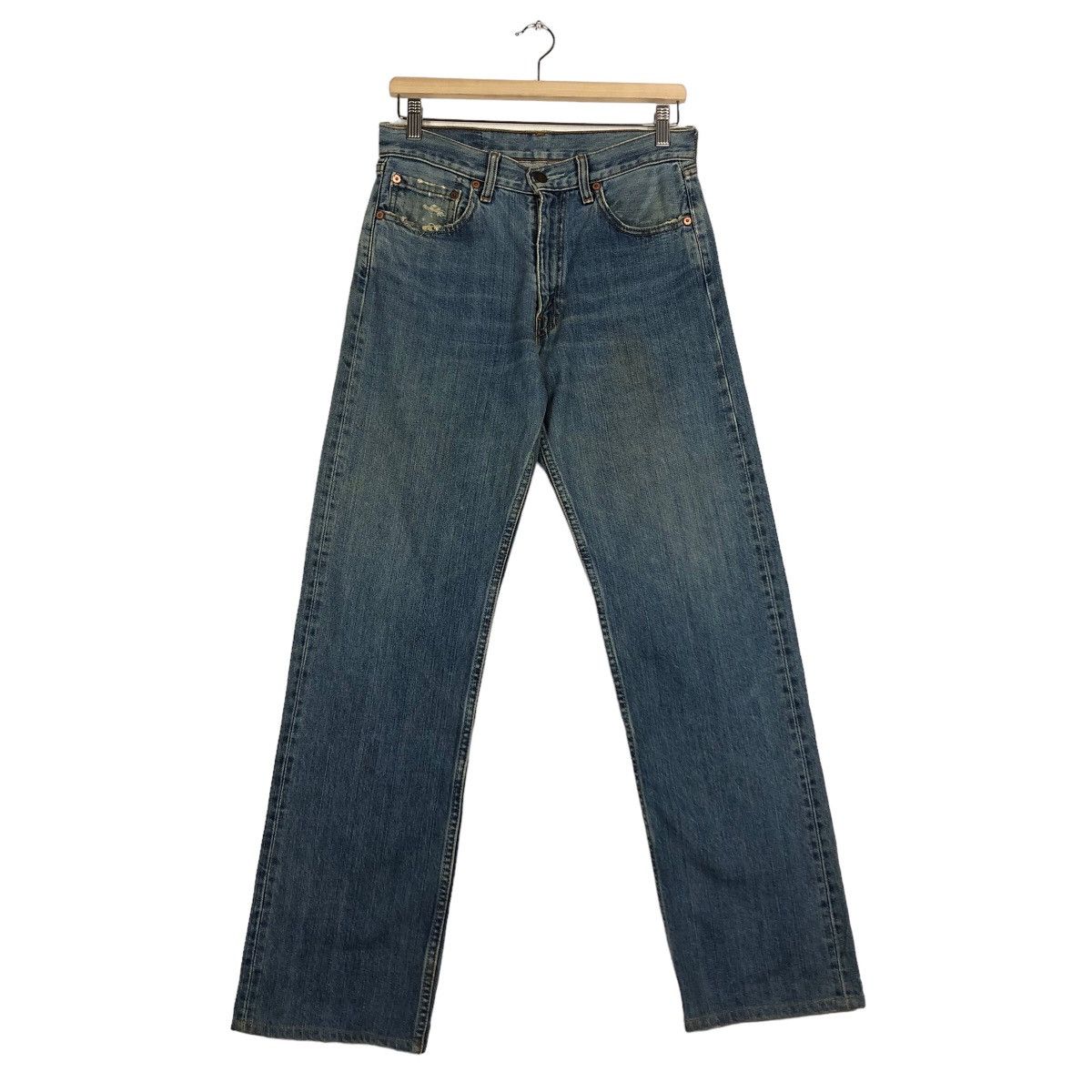 Levi's 🔥Rare Distressed Denim Jeans Levi’s Made in USA Size US 30 / EU 46 - 2 Thumbnail