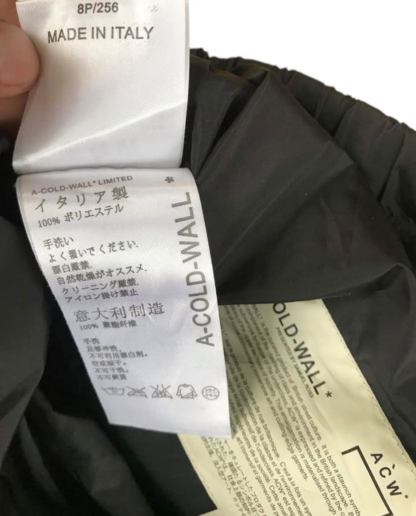 A-COLD-WALL* A Cold Wall limited multi logo zip trackpants Size US 30 / EU 46 - 6 Thumbnail