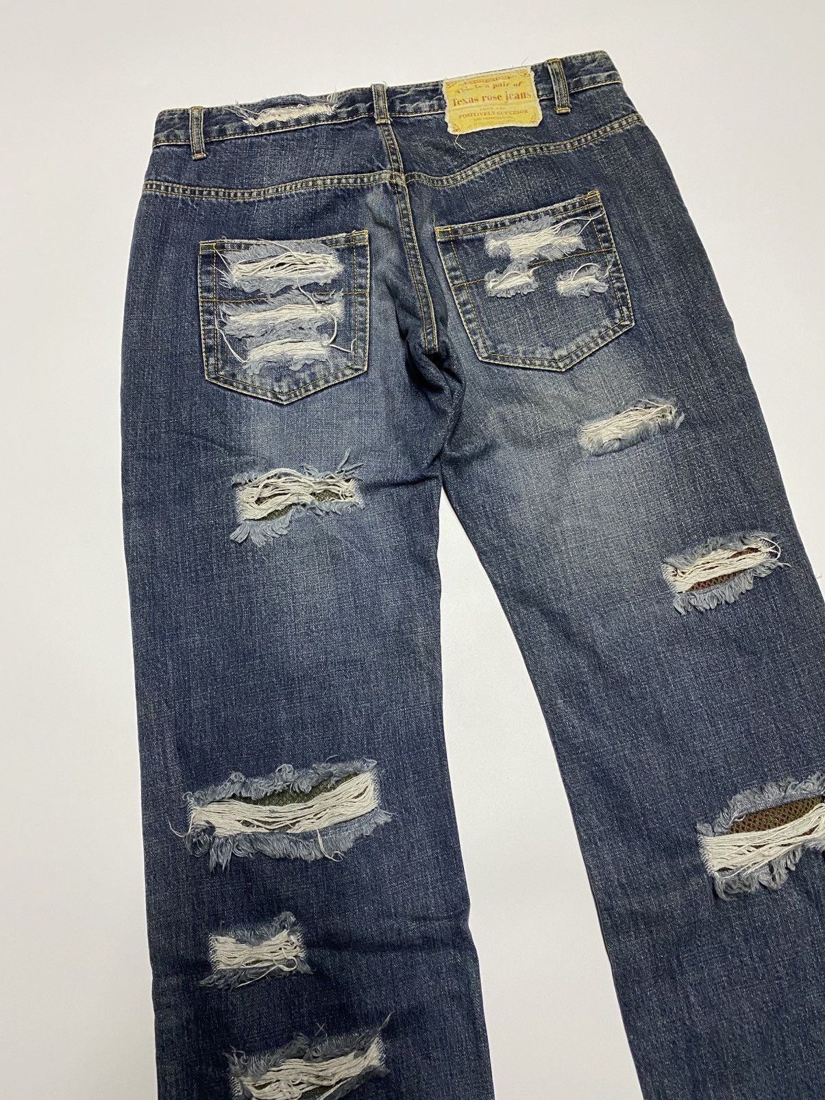 Denime AUTHENTIC INDIGO DENIM PRODUCT Size 34" / US 12 / IT 48 - 4 Thumbnail