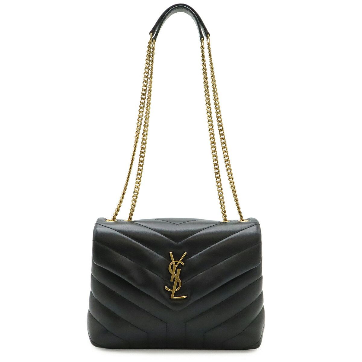 Yves Saint Laurent Yves Saint Laurent Saint Laurent Paris Loulou Leather Shoulder Bag Leather Shoulder Bag 494699 DUTY FREE for USA Size ONE SIZE - 1 Thumbnail