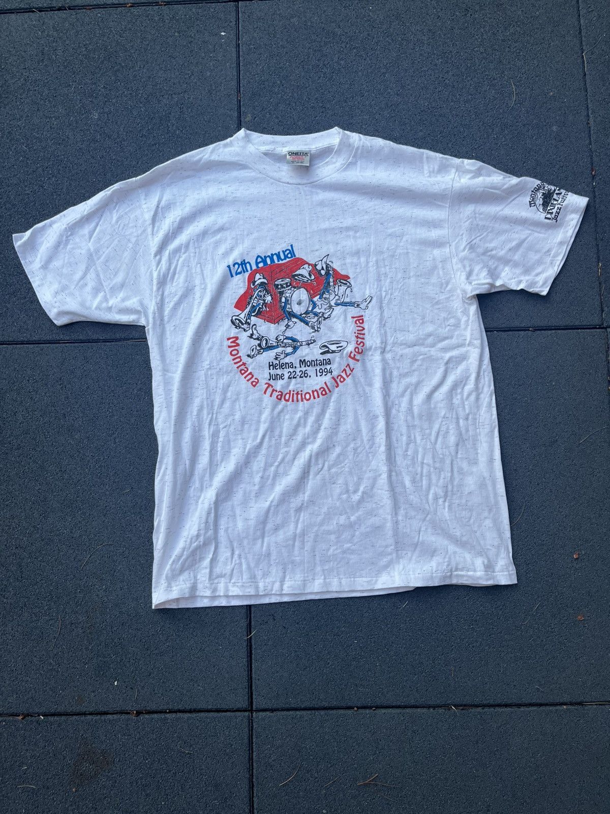 Other VINTAGE Montana jazz festival tee Size US XL / EU 56 / 4 - 1 Thumbnail