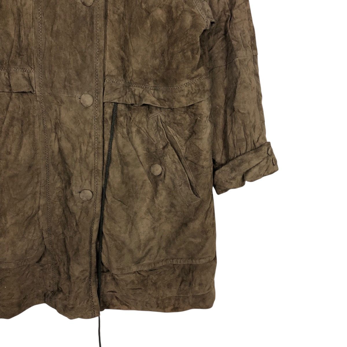 Lancel 📌Rich Brown Vintage Leather Jacket Biker Lancel Paris Size US M / EU 48-50 / 2 - 6 Thumbnail