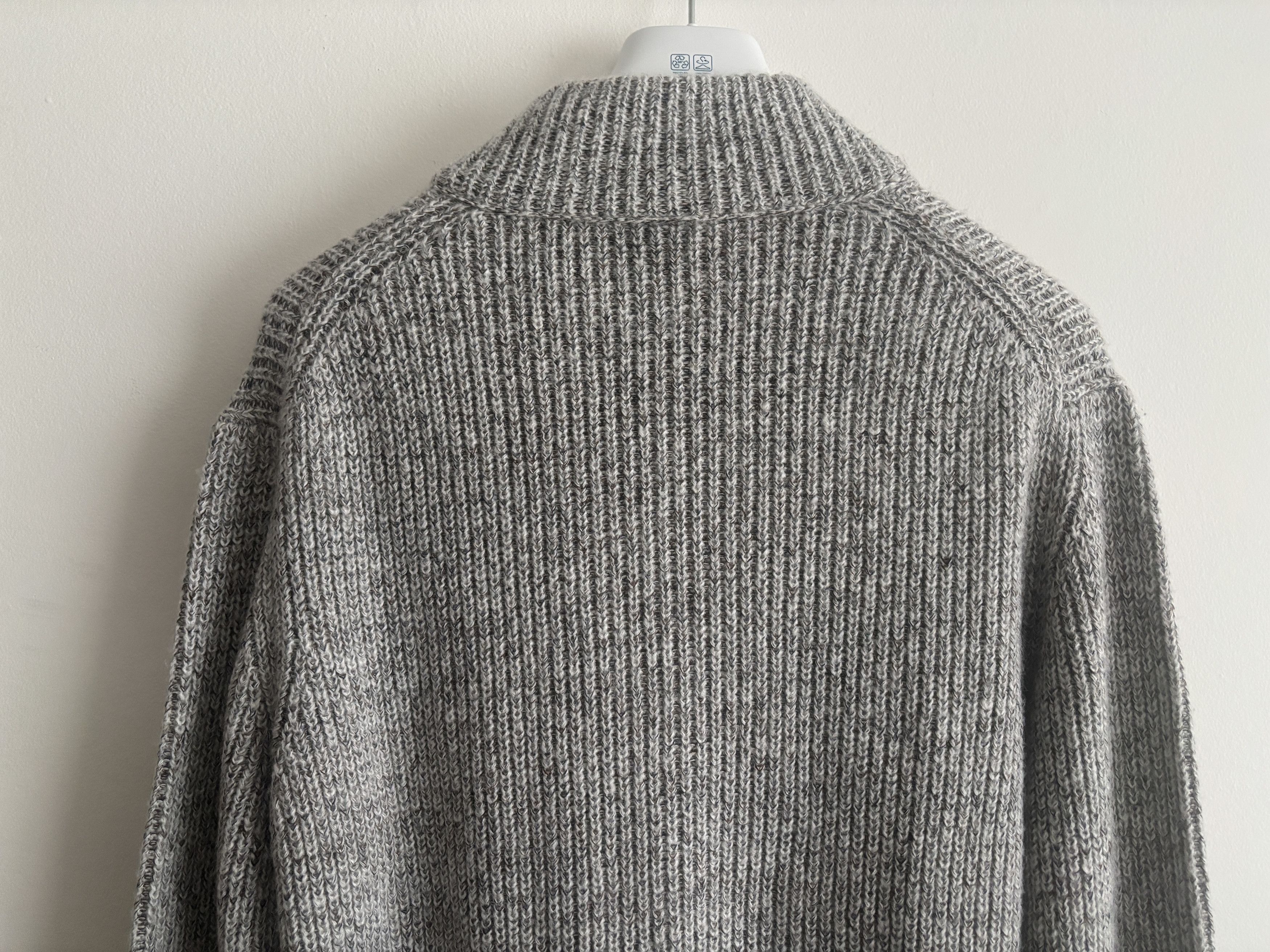 Reiss $225 Wool Cotton Mohair Cardigan Sweater (Valstarino) L- XL Size US XL / EU 56 / 4 - 8 Thumbnail