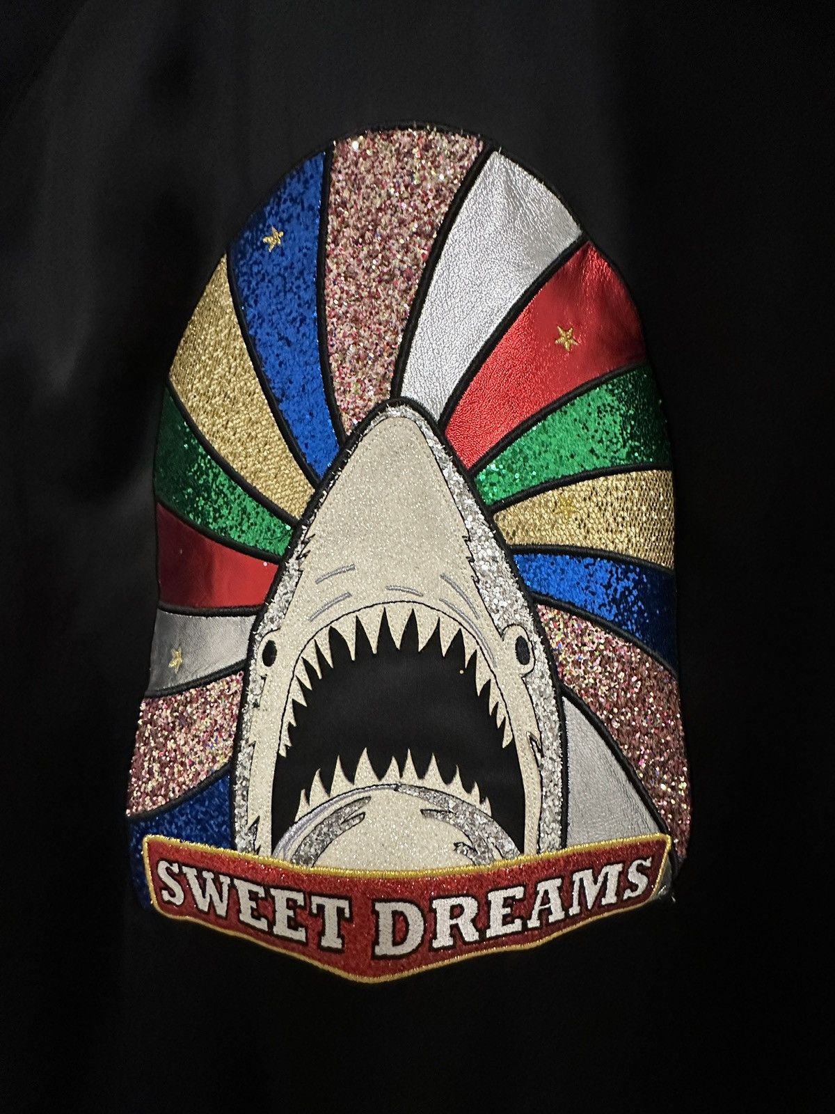 Saint Laurent Paris “SWEET DREAMS” Satin Bomber Jacket - Sz 48 Size US M / EU 48-50 / 2 - 9 Thumbnail