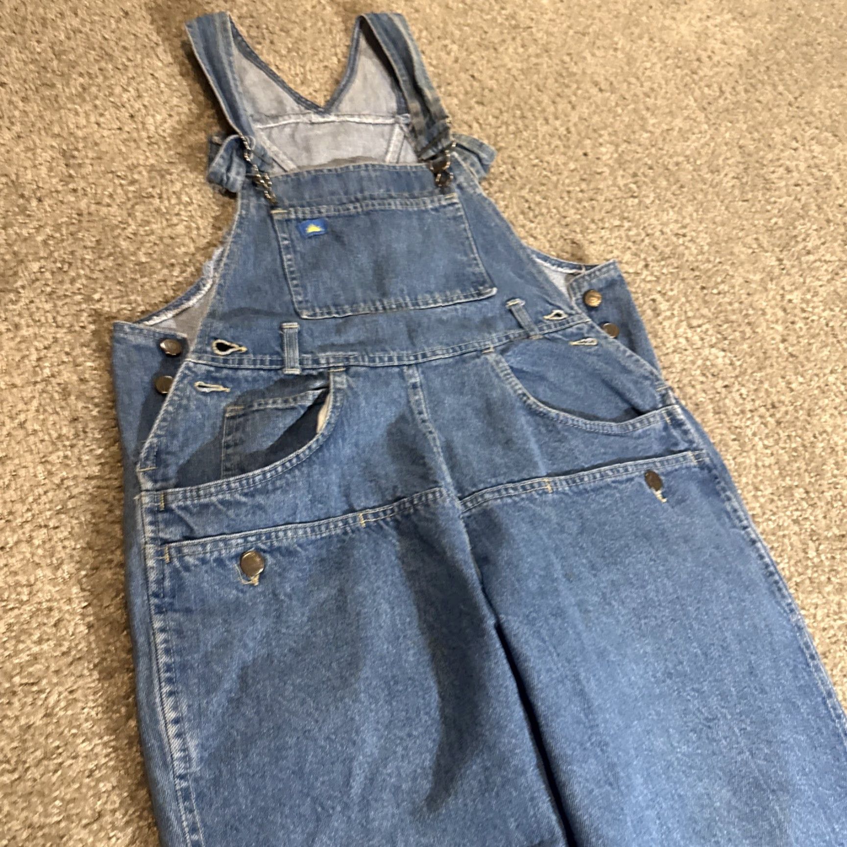 Vintage VINTAGE Sunset Blues Denim Jeans Overalls Men Adult Medium 80s Blue 38 28 Inseam Jeans Straight Size US 38 / EU 54 - 5 Thumbnail