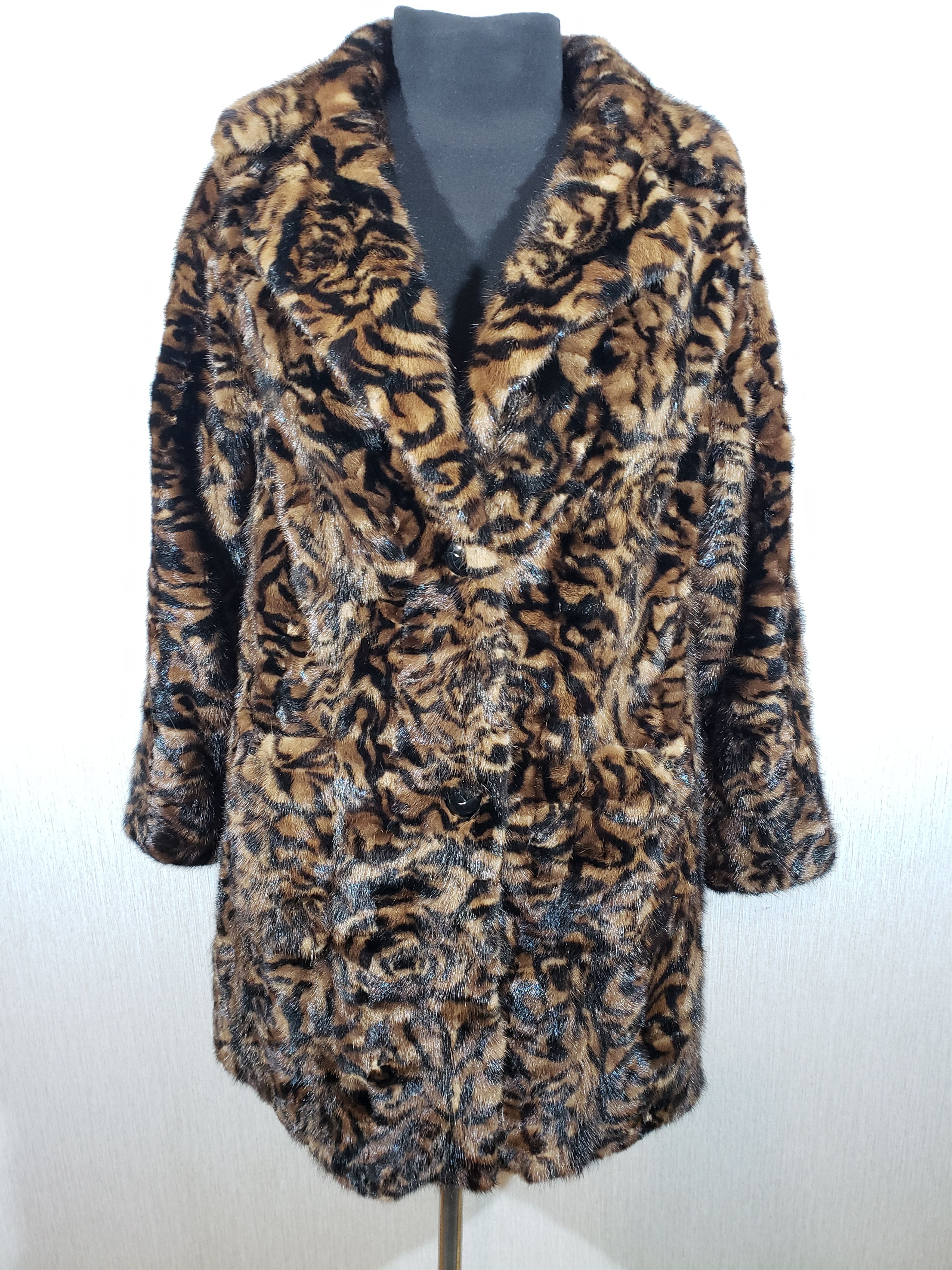 Other Stylish women's mink fur coat. Size L / US 10 / IT 46 - 1 Thumbnail