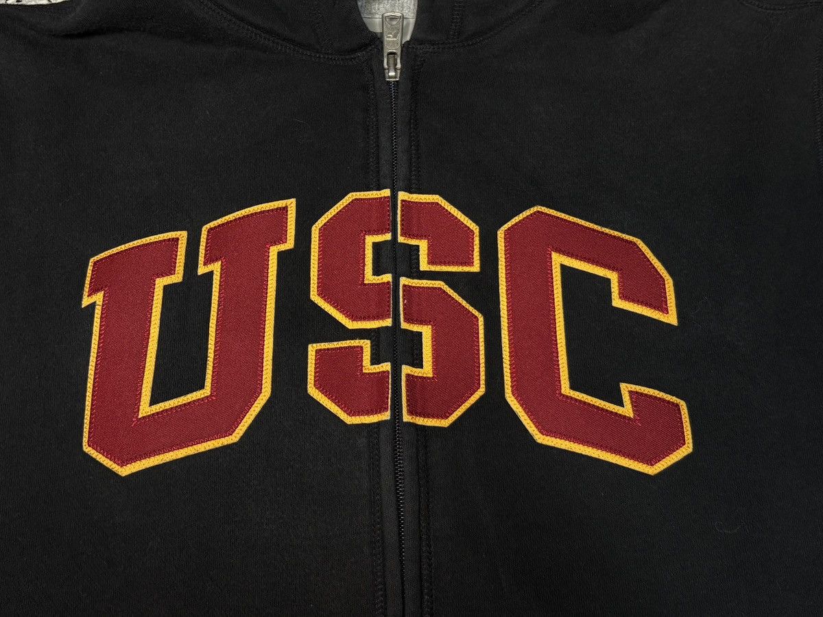 NCAA Vintage 2000s Russell USC Trojan College Hoodie Size L 0544 Size L / US 10 / IT 46 - 4 Thumbnail