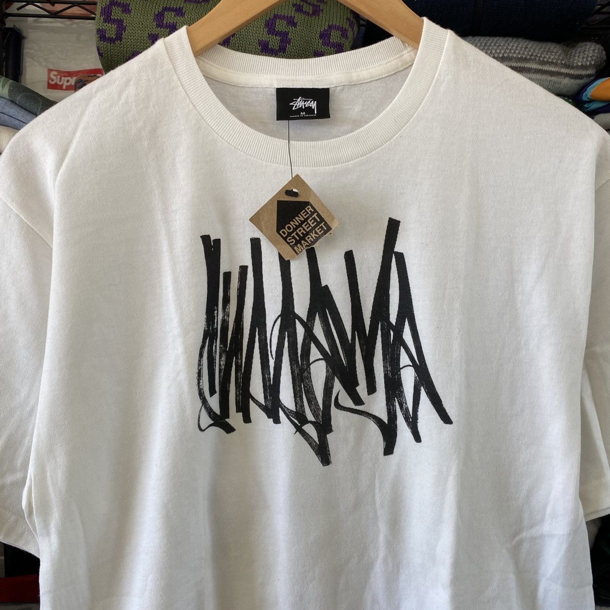 Supreme Supreme Jose Parla Graffiti T-Shirt White 2001 Sample Stussy Size US M / EU 48-50 / 2 - 2 Thumbnail