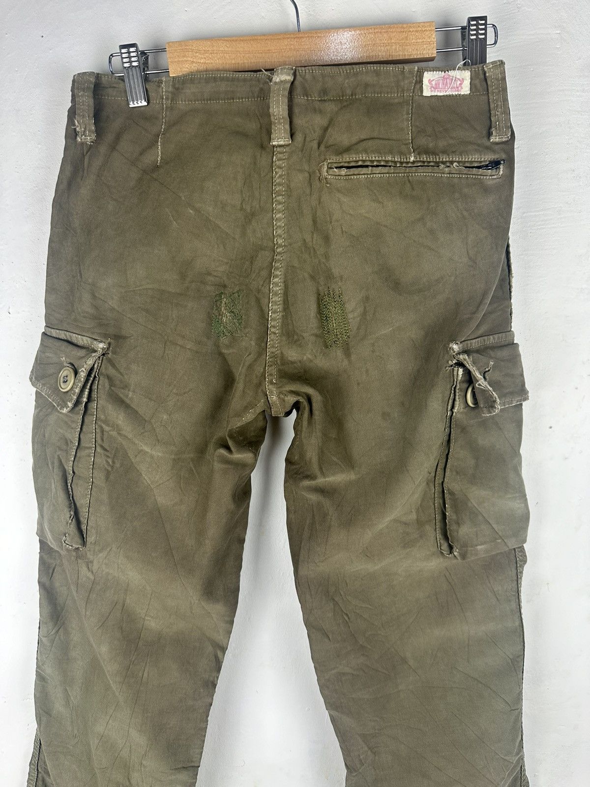 If Six Was Nine CARGO PANTS HR MARKET DRAWSTRING MULTIPOCKET SENDITIONARIES Size US 29 - 11 Thumbnail