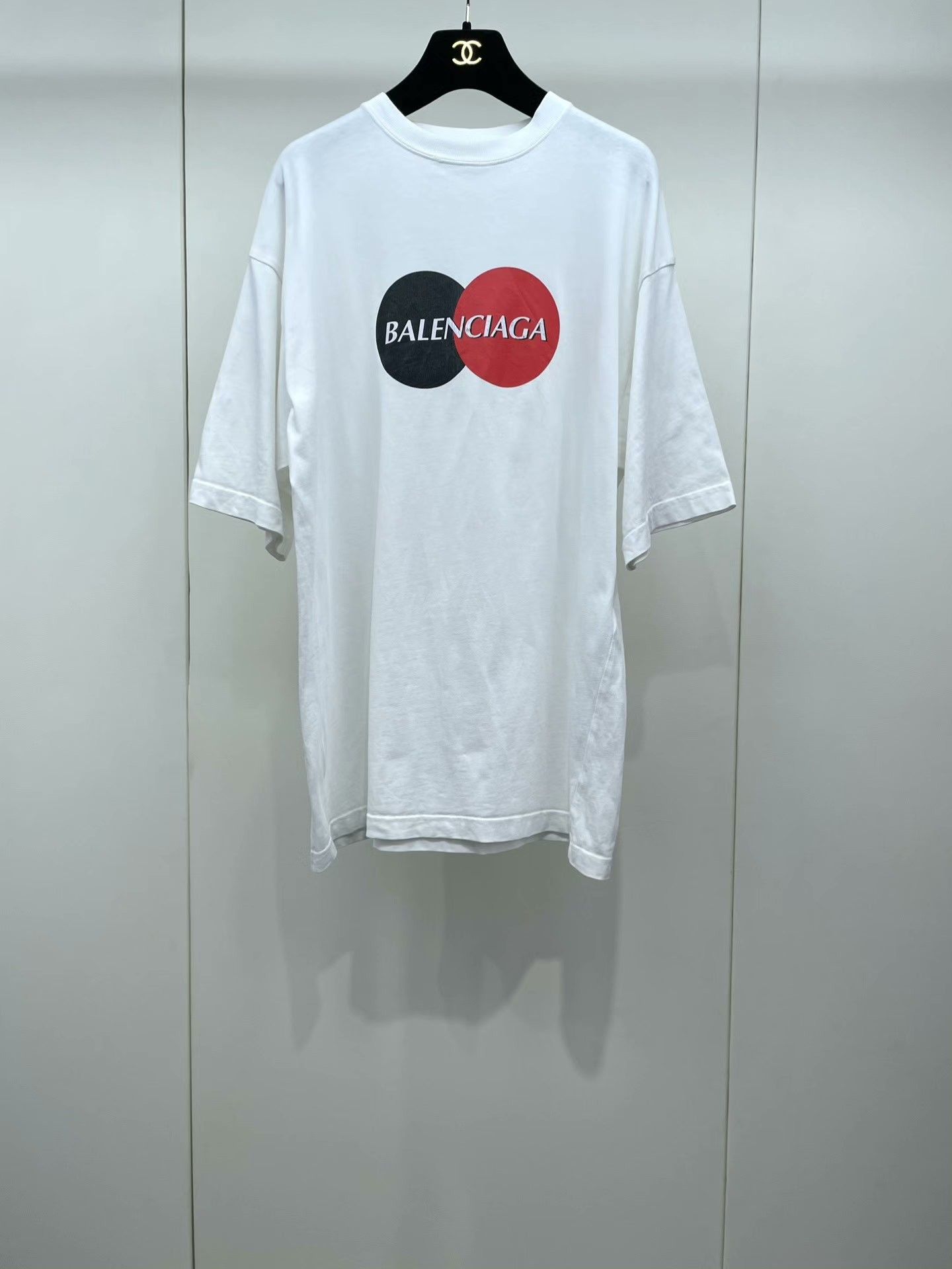 Balenciaga Balenciaga White Logo Short Sleeve Size XXS / US 00 / IT 34 - 1 Thumbnail