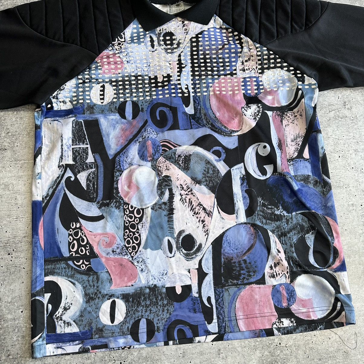 Other Rare 90s Uhlsport Soccer Football Goalkeeper Goalie Jersey Size US XL / EU 56 / 4 - 3 Thumbnail