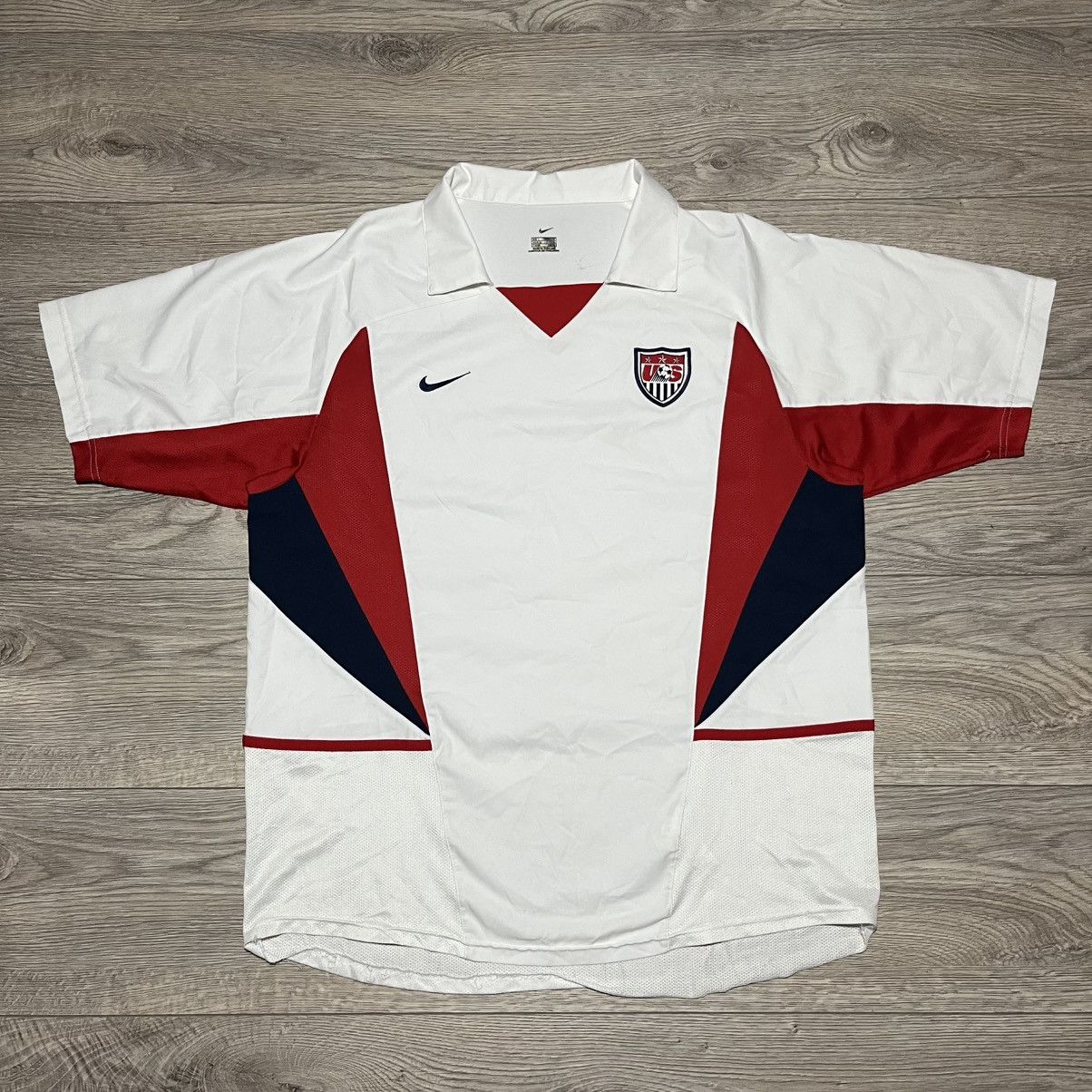 Nike Nike USA Home Jersey 2002 vintage Size US L / EU 52-54 / 3 - 1 Thumbnail