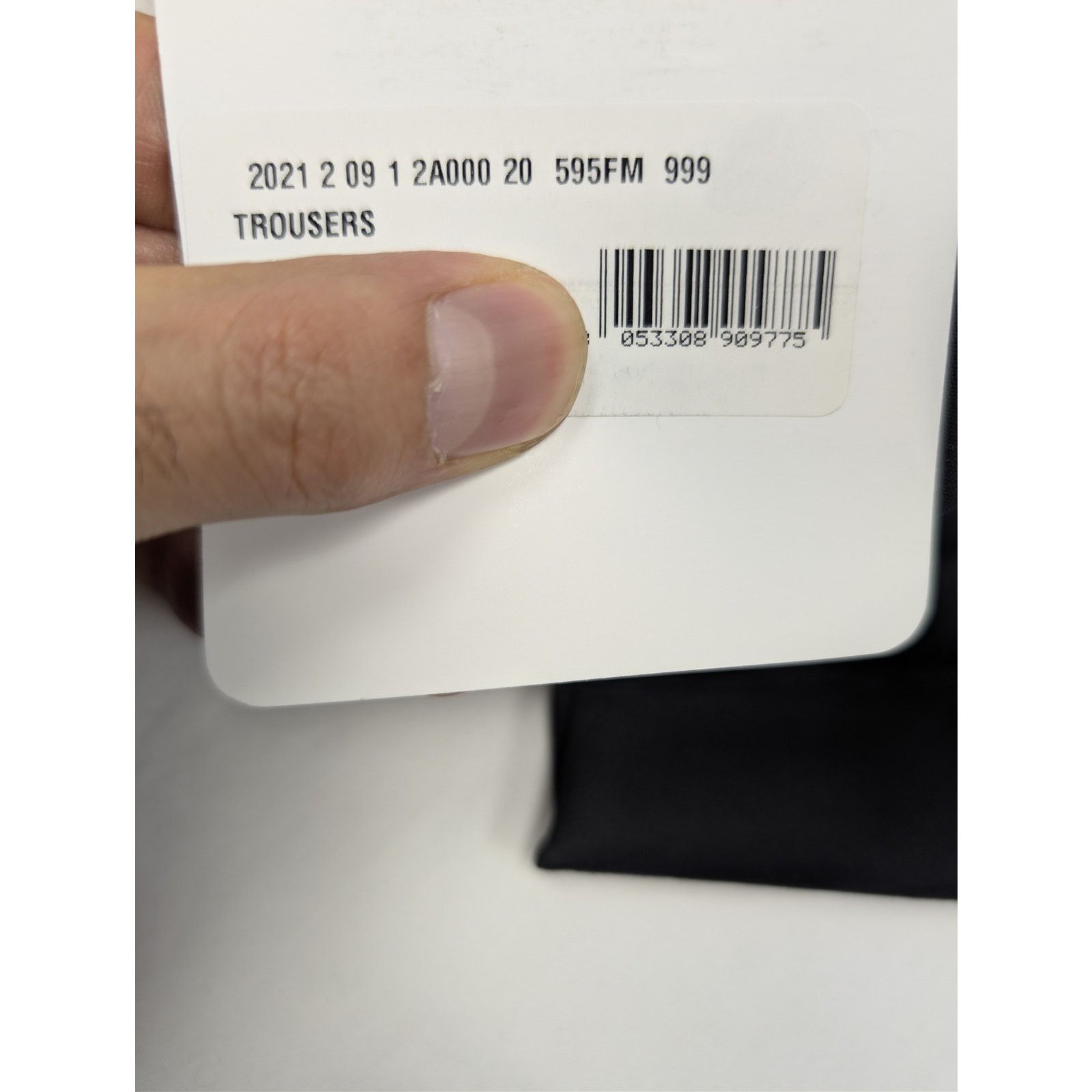 Moncler o1rshd1 Sweatpants / Trousers in Black Size US 34 / EU 50 - 22 Thumbnail
