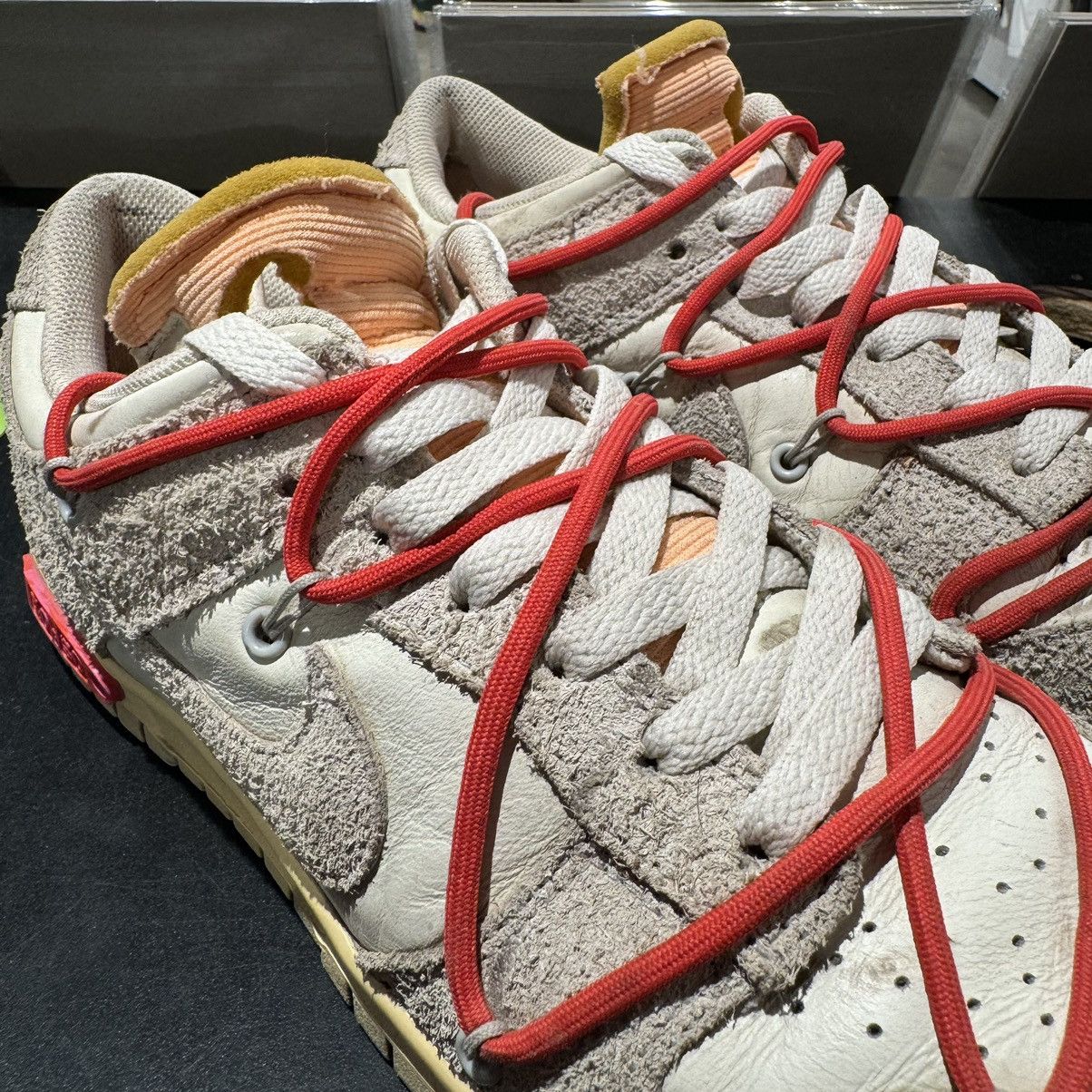 Nike × Off-White Nike Off White Dunk Low Lot 40 Size US 8.5 / EU 41-42 - 4 Thumbnail