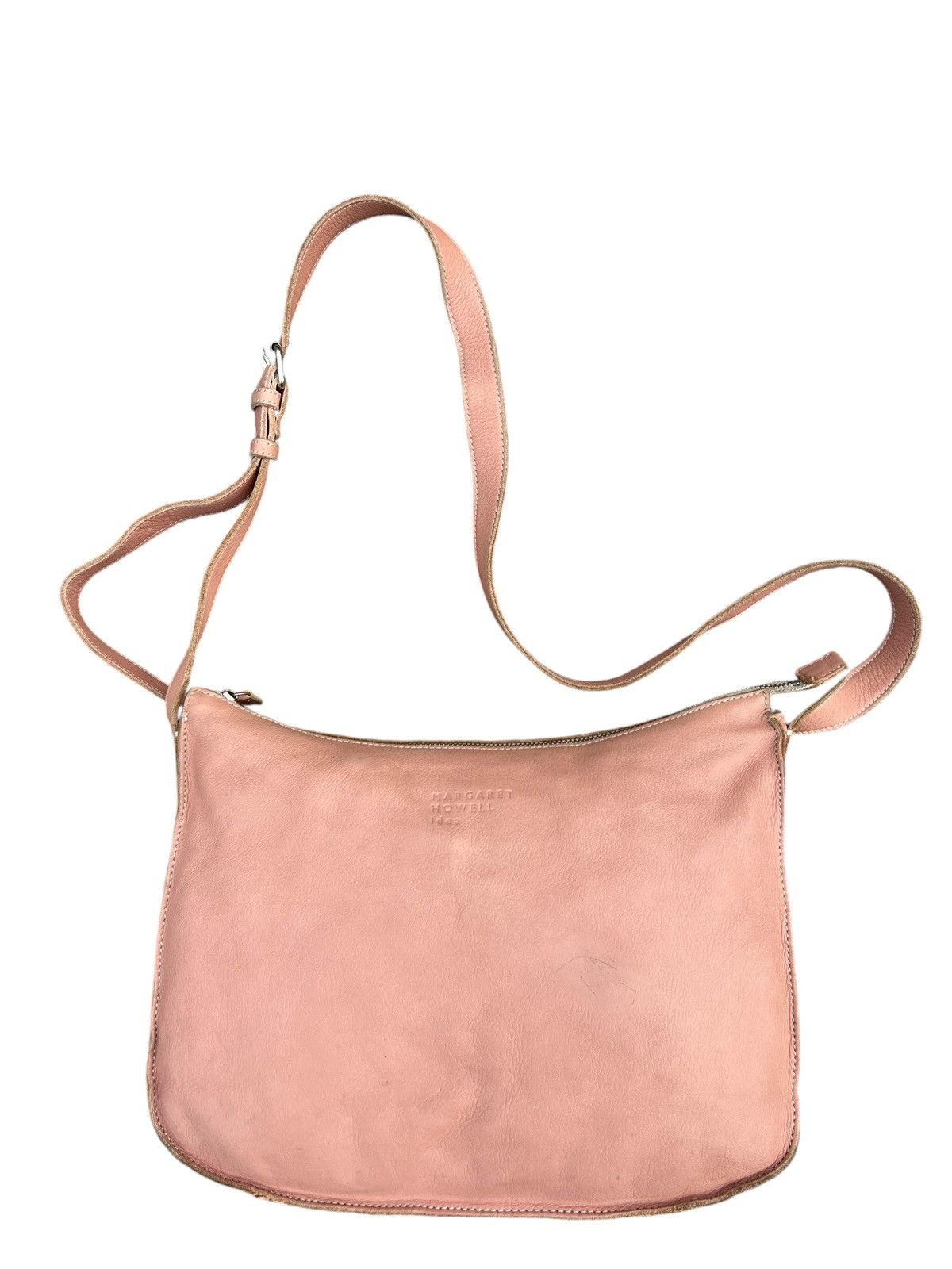 Leather Vintage Margaret Howell Scratches Patina Cowhide Leather Bag Size ONE SIZE - 6 Thumbnail
